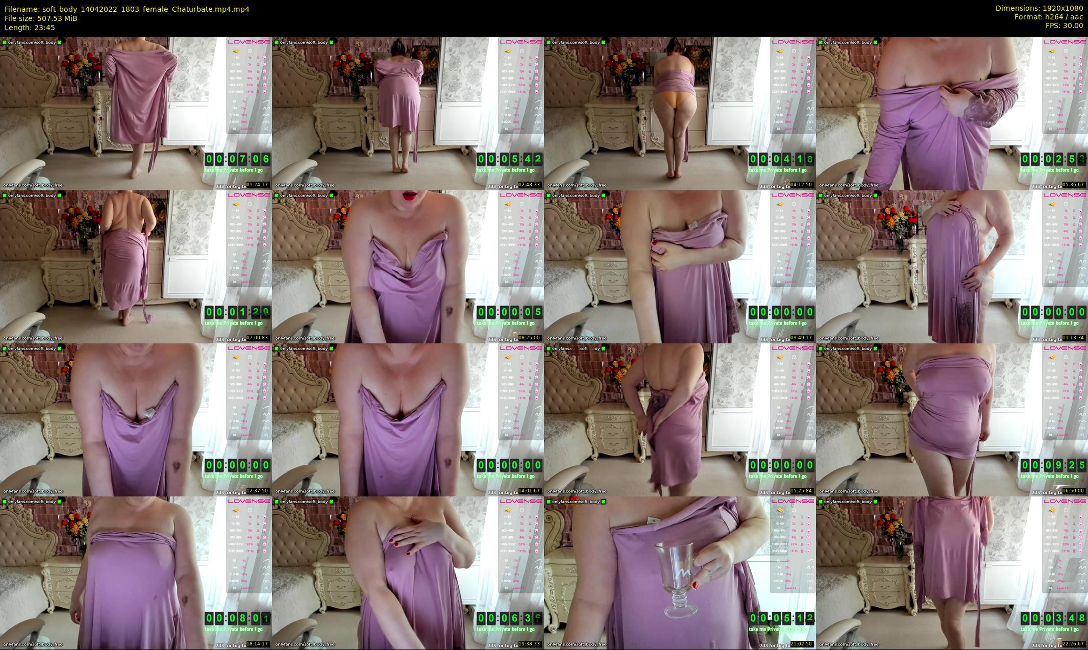 soft_body — 24 minute Chaturbate female cam show recording, 1080p, Apr 14, 2022
