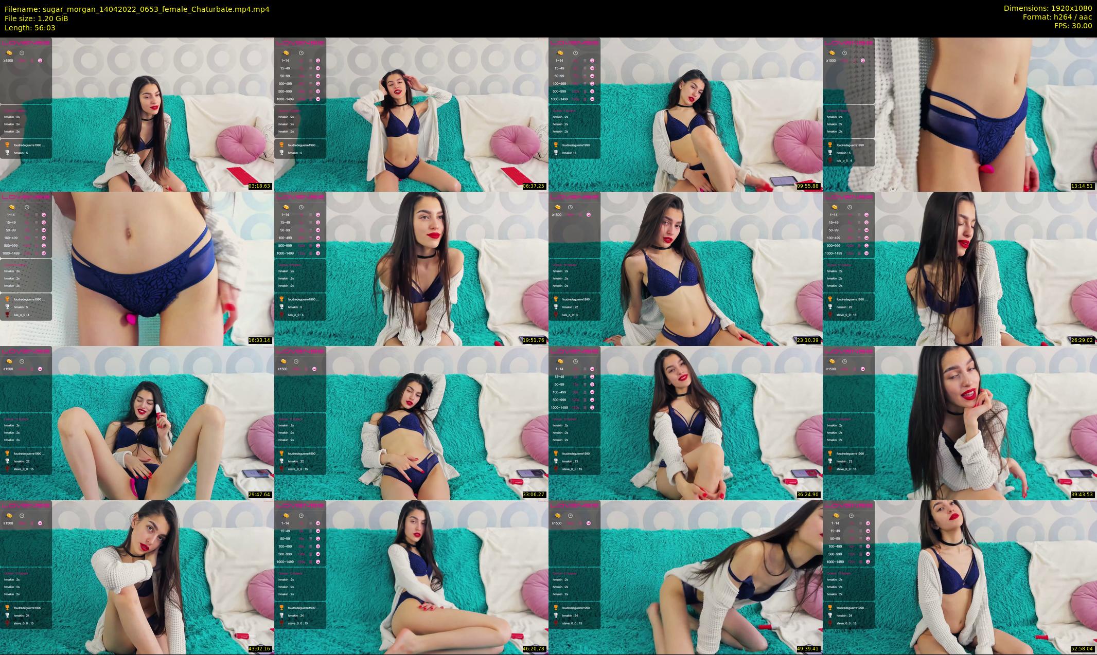 sugar_morgan — 57 minute Chaturbate female cam show recording, 1080p, Apr 14, 2022