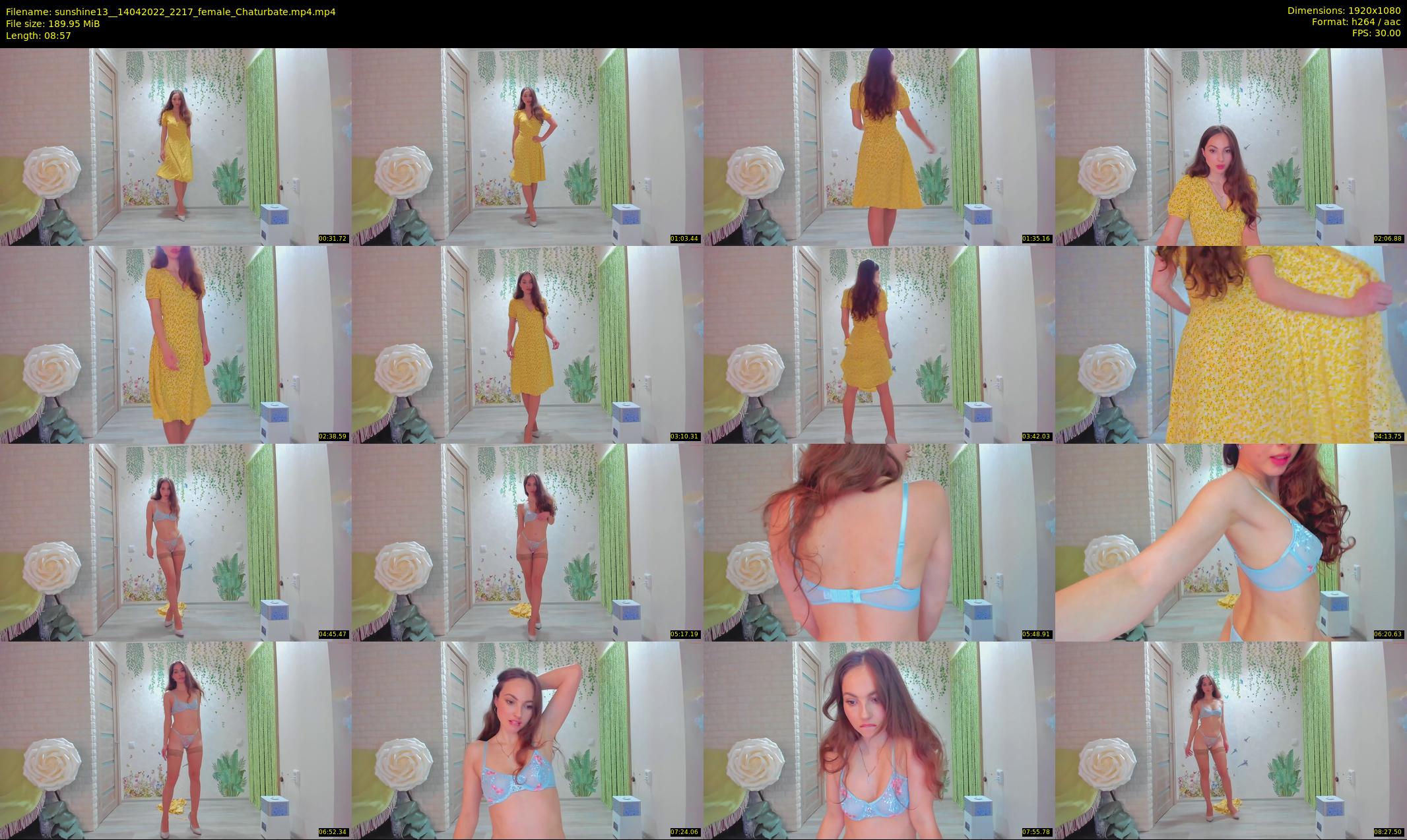 sunshine13_ — 9 minute Chaturbate female cam show recording, 1080p, Apr 14, 2022