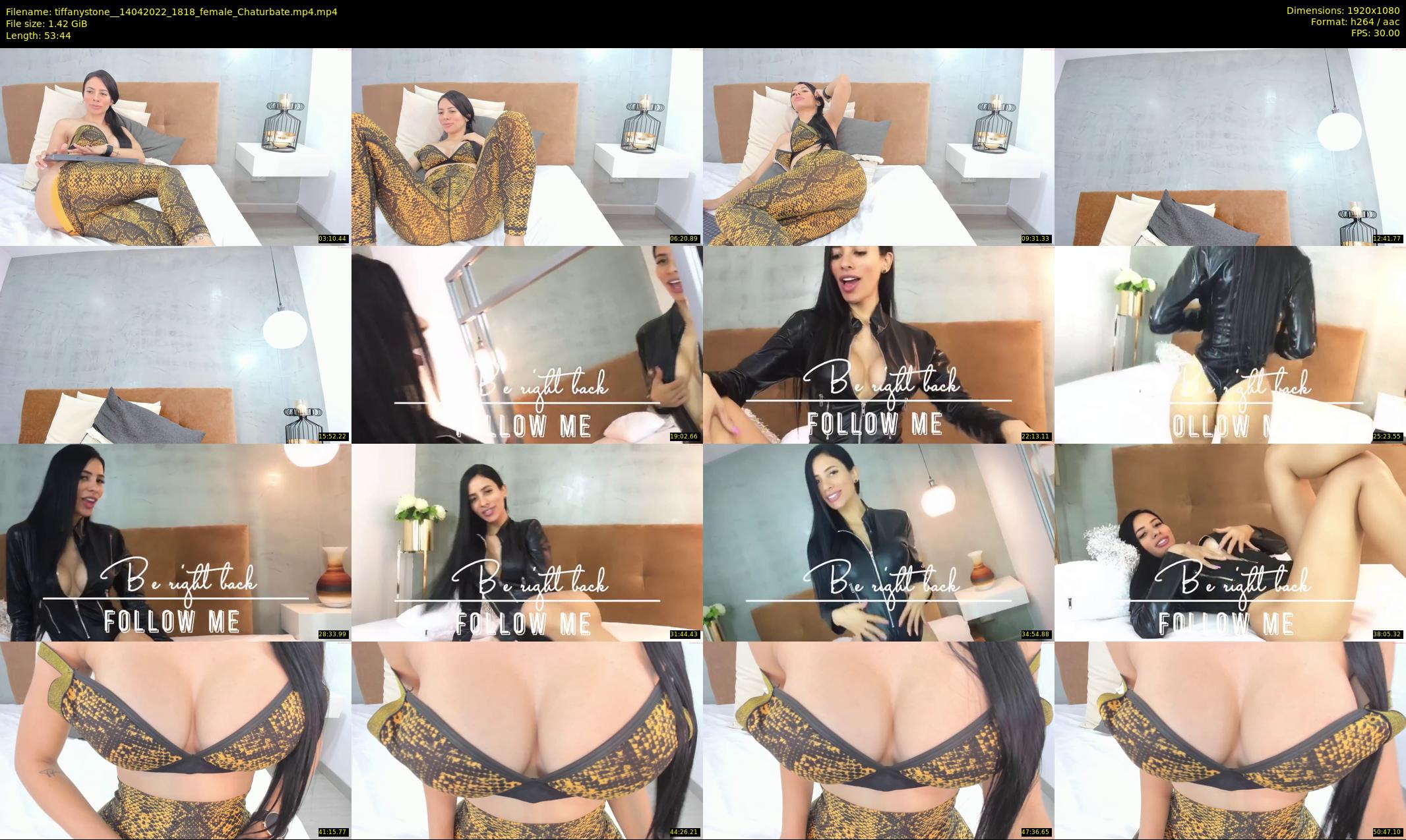 tiffanystone_ — 54 minute Chaturbate female cam show recording, 1080p, Apr 14, 2022