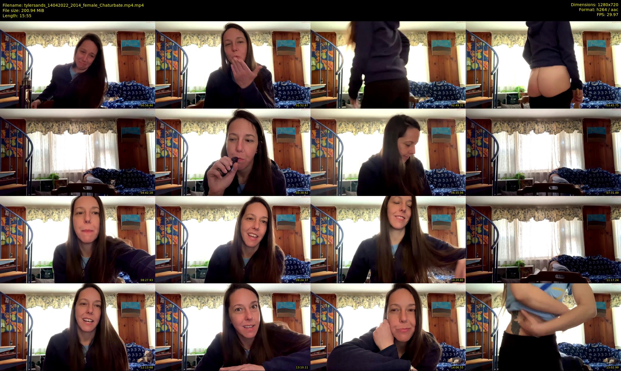 tylersands — 16 minute Chaturbate female cam show recording, 720p, Apr 14, 2022