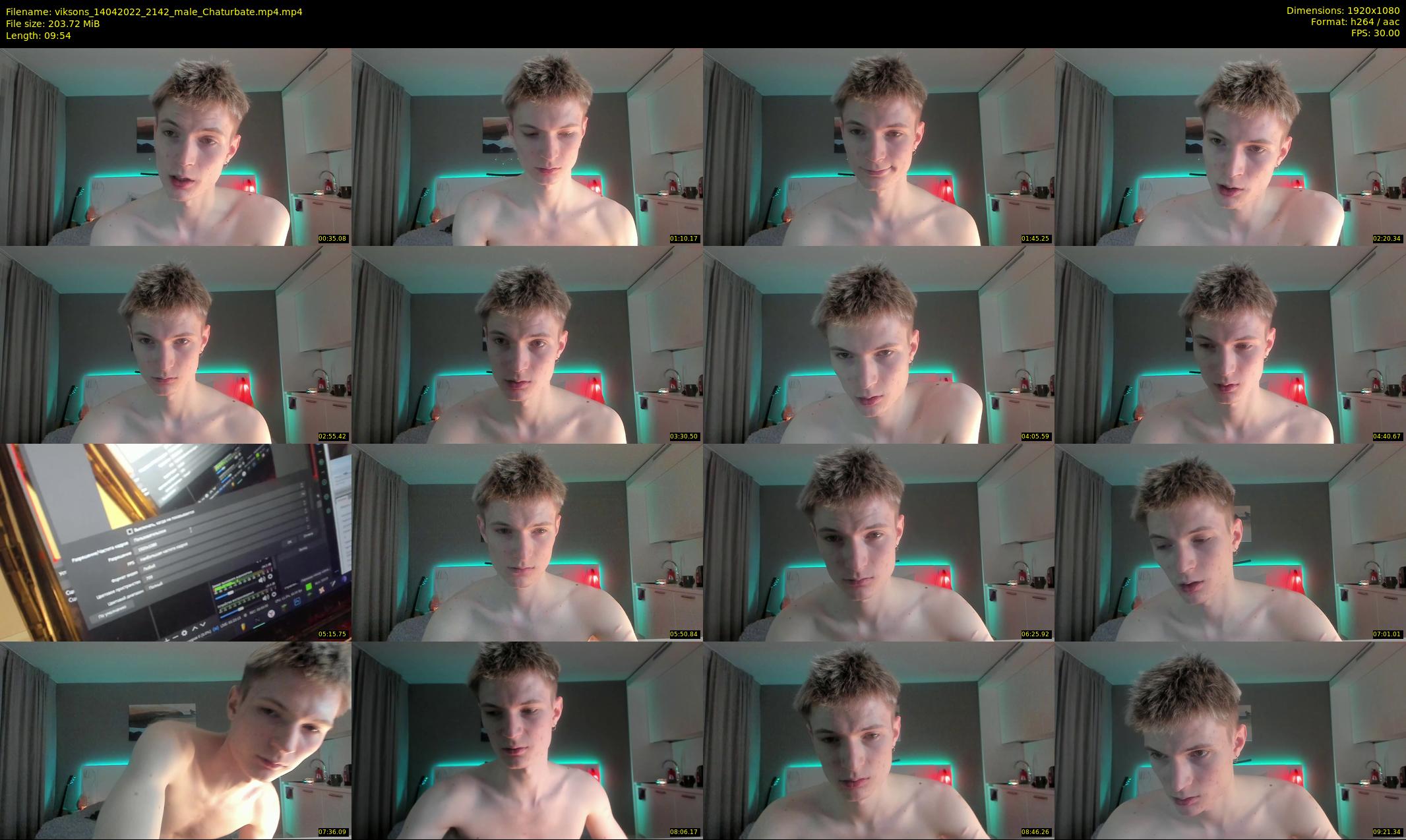 viksons — 10 minute Chaturbate male cam show recording, 1080p, Apr 14, 2022