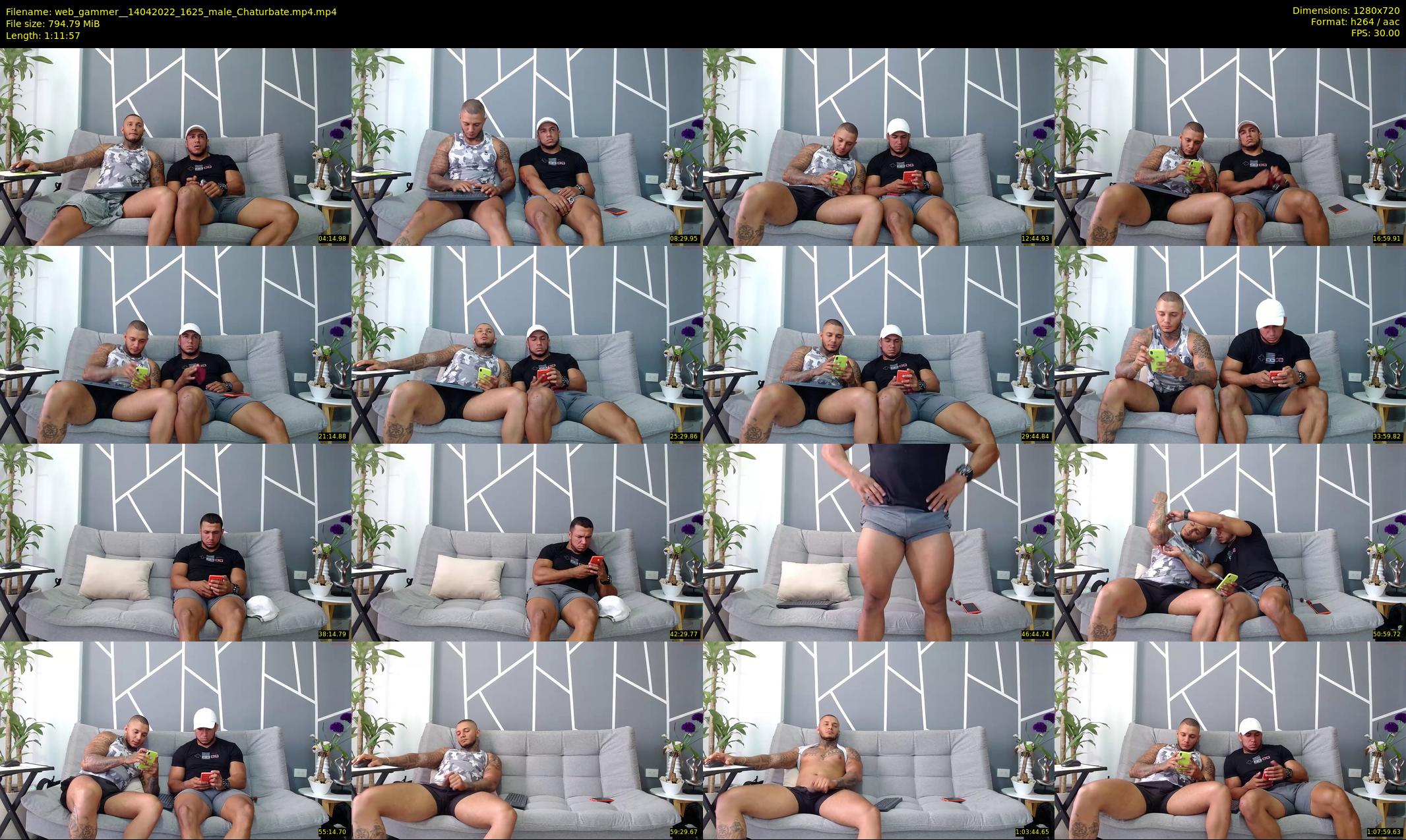 web_gammer_ — 72 minute Chaturbate male cam show recording, 720p, Apr 14, 2022