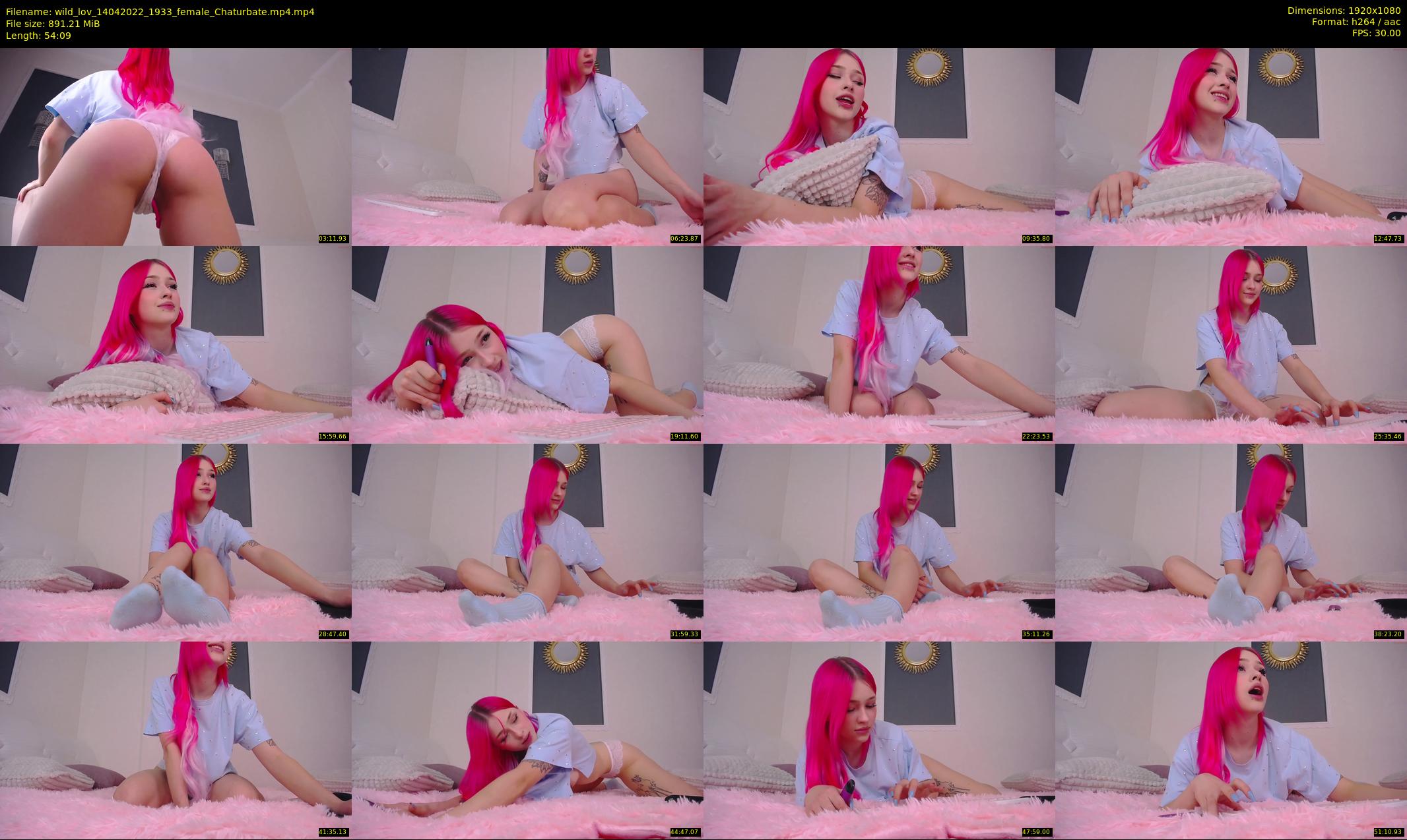 wild_lov — 55 minute Chaturbate female cam show recording, 1080p, Apr 14, 2022