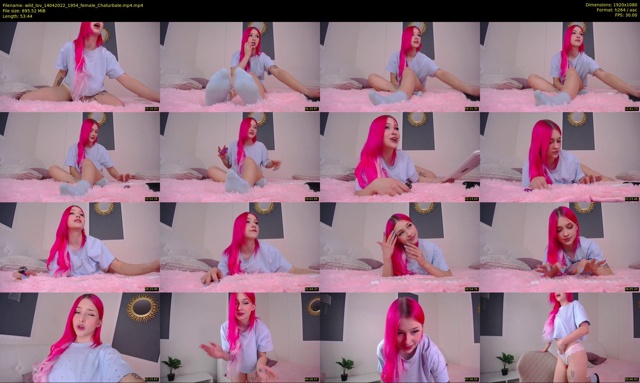 wild_lov — 54 minute Chaturbate female cam show recording, 1080p, Apr 14, 2022