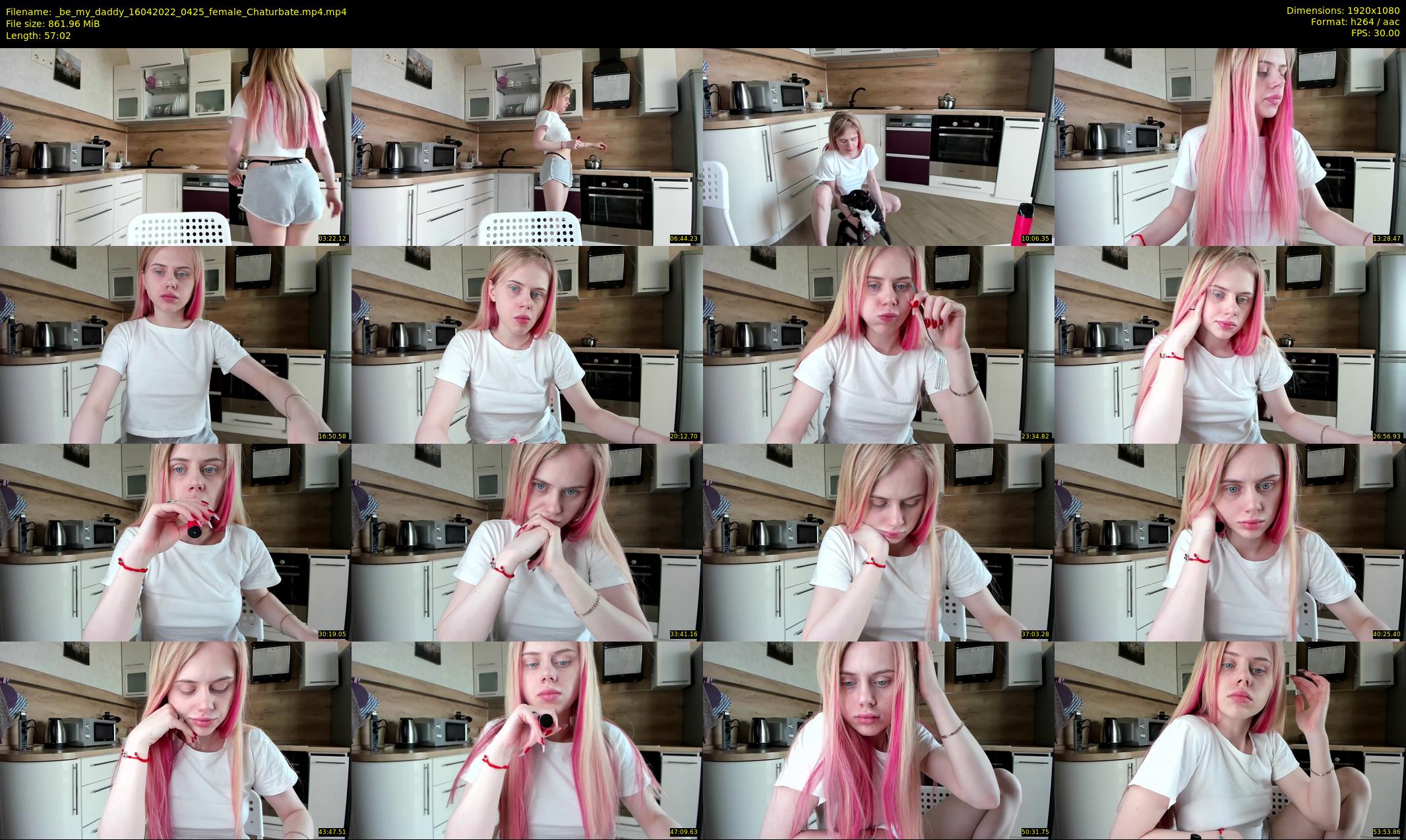 _be_my_daddy — 58 minute Chaturbate female cam show recording, 1080p, Apr 16, 2022