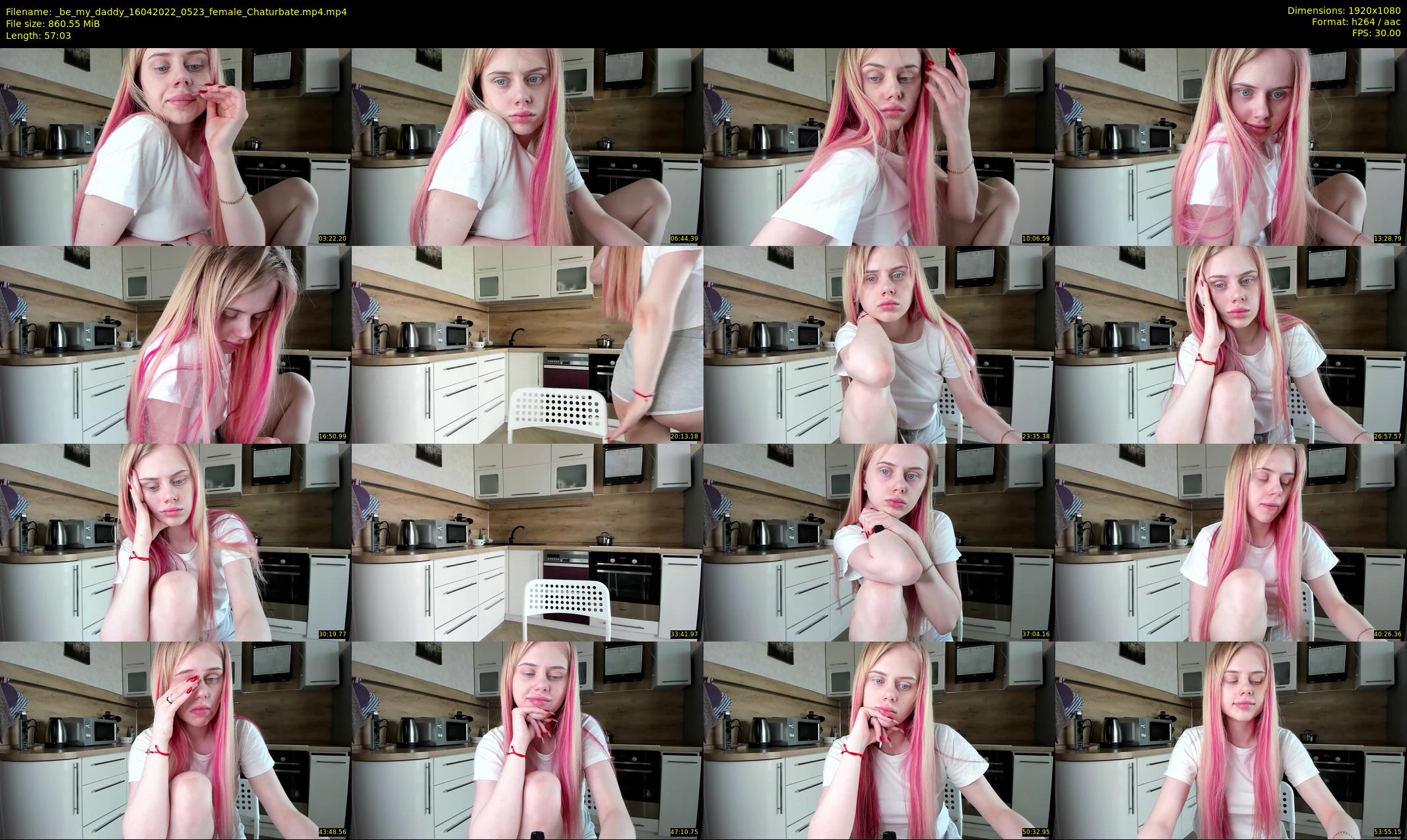 _be_my_daddy — 58 minute Chaturbate female cam show recording, 1080p, Apr 16, 2022