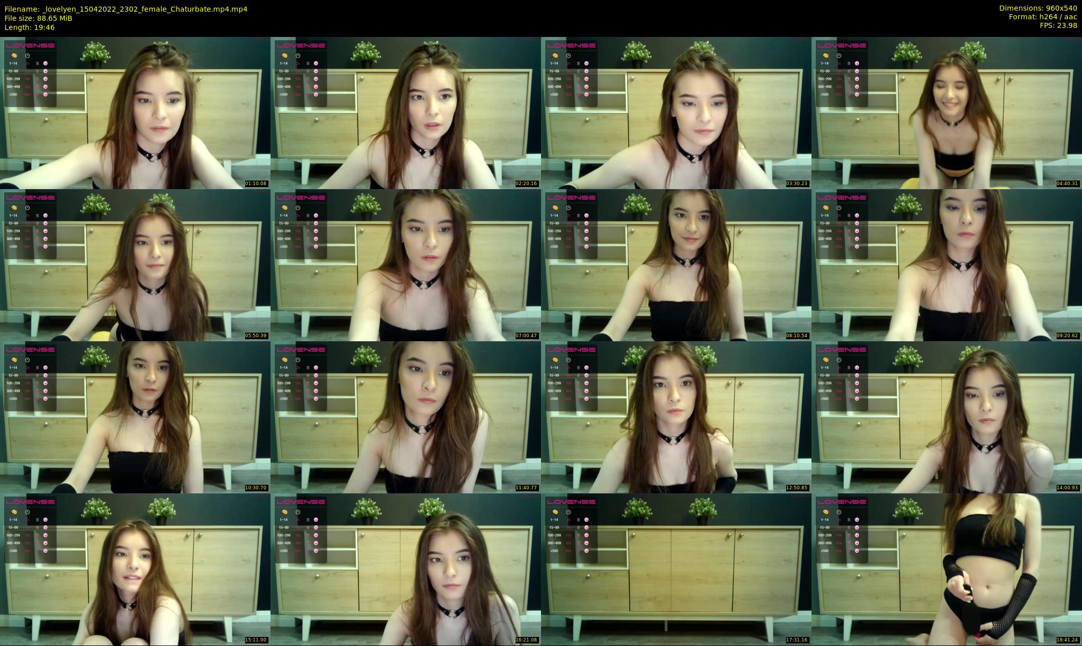 _lovelyen — 20 minute Chaturbate female cam show recording, 480p, Apr 15, 2022