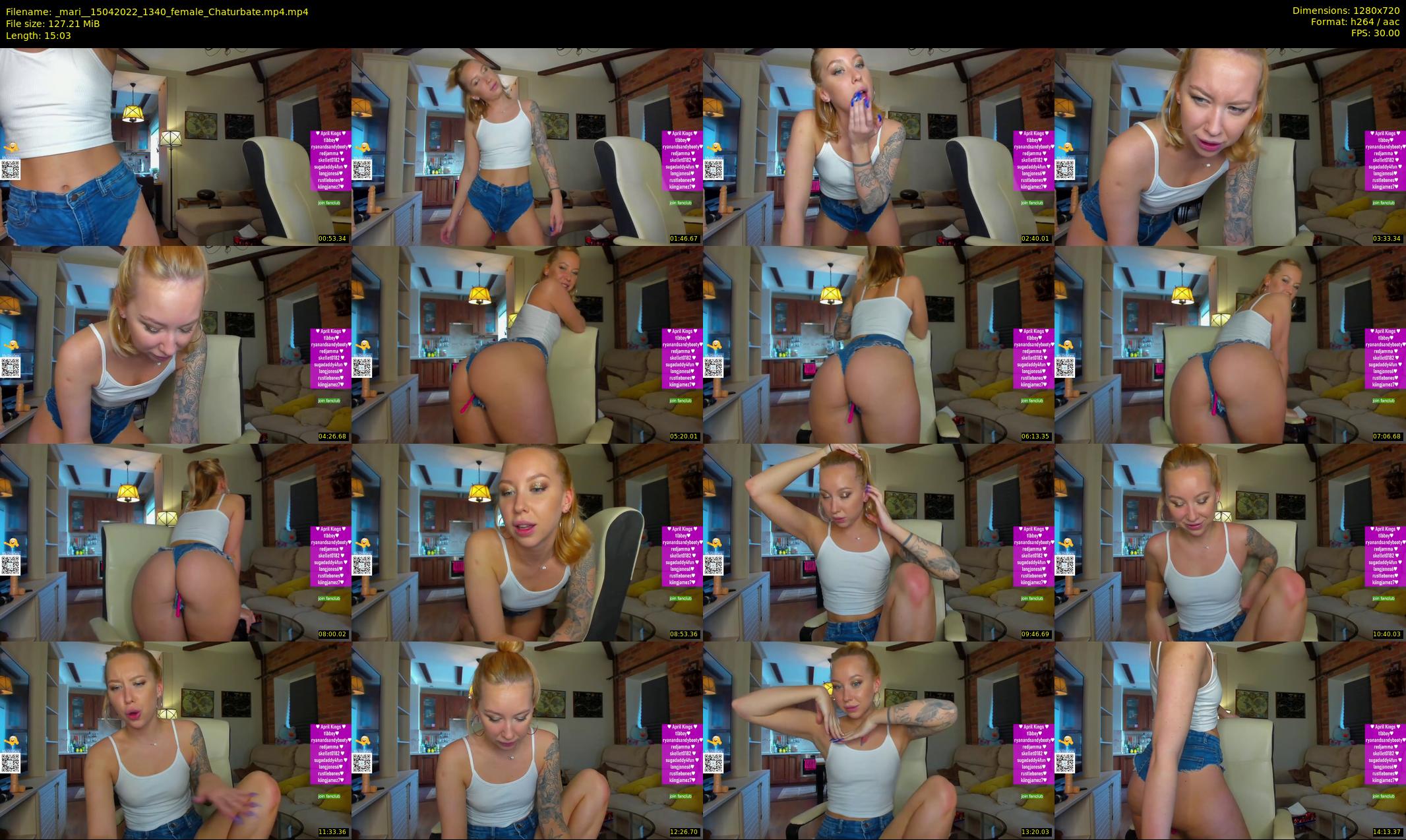 _mari_ — 16 minute Chaturbate female cam show recording, 720p, Apr 15, 2022