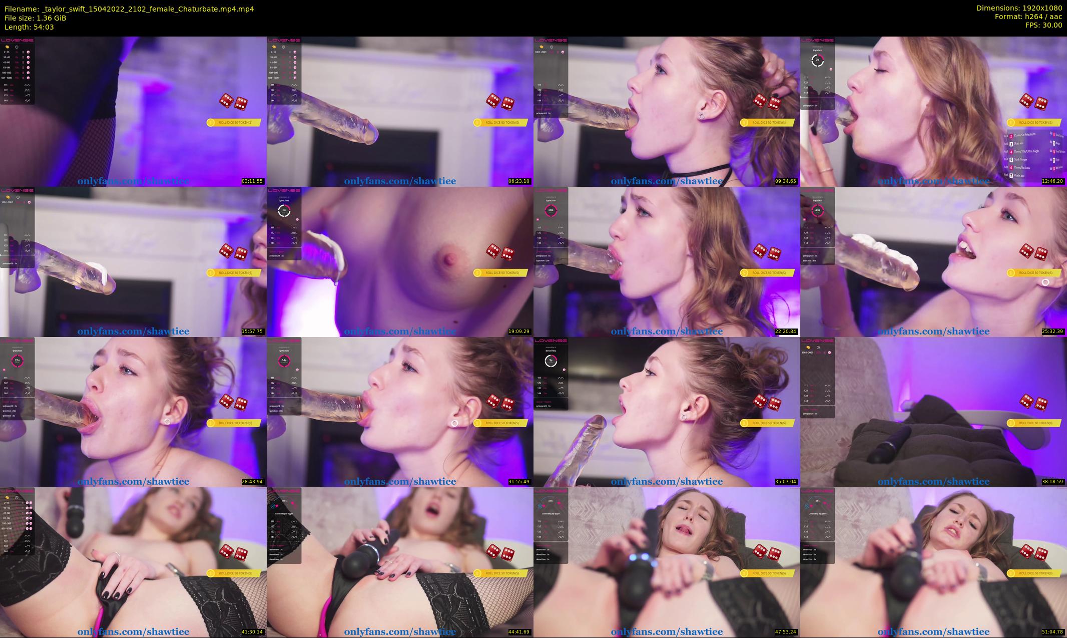 _taylor_swift — 55 minute Chaturbate female cam show recording, 1080p, Apr 15, 2022