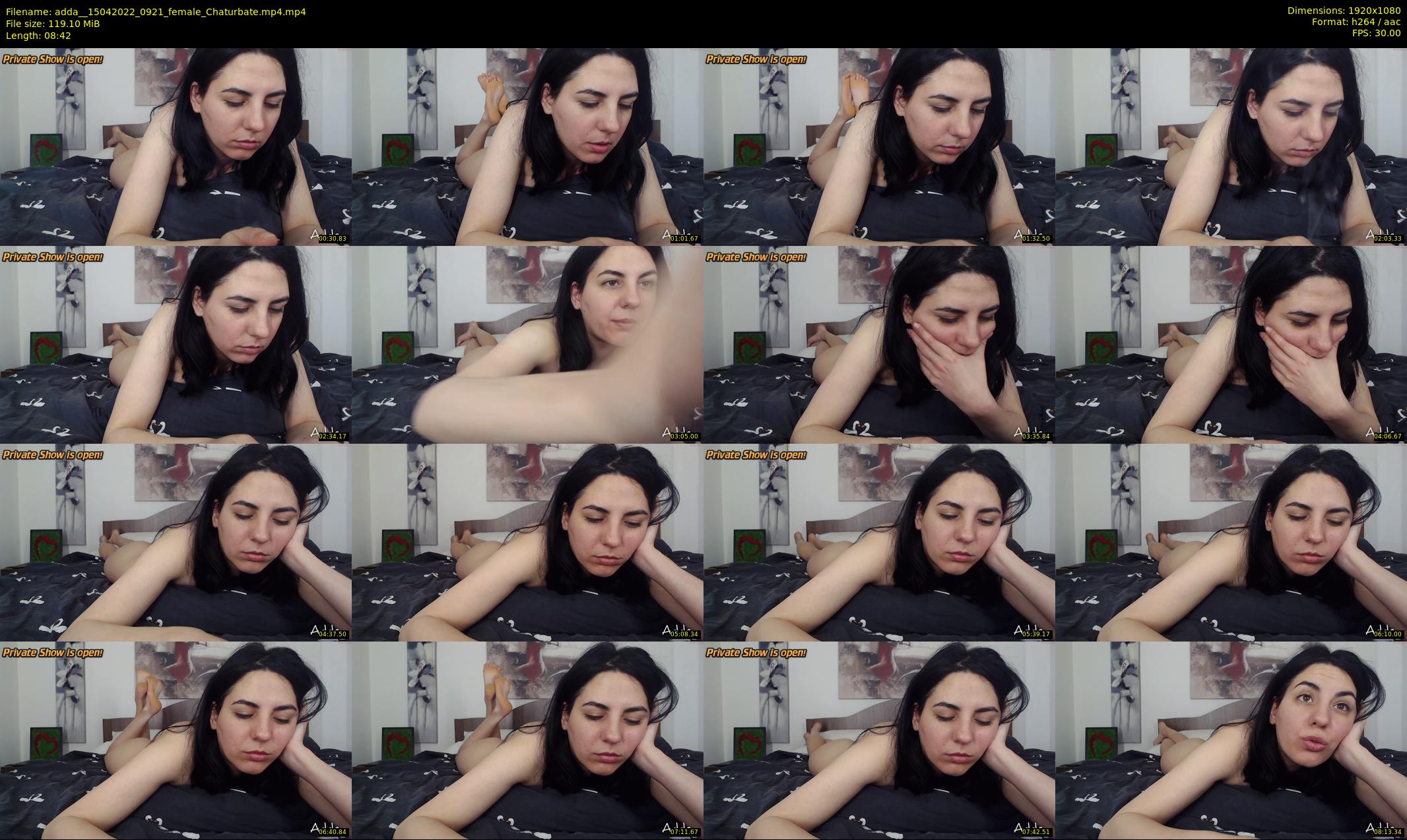 adda_ — 9 minute Chaturbate female cam show recording, 1080p, Apr 15, 2022