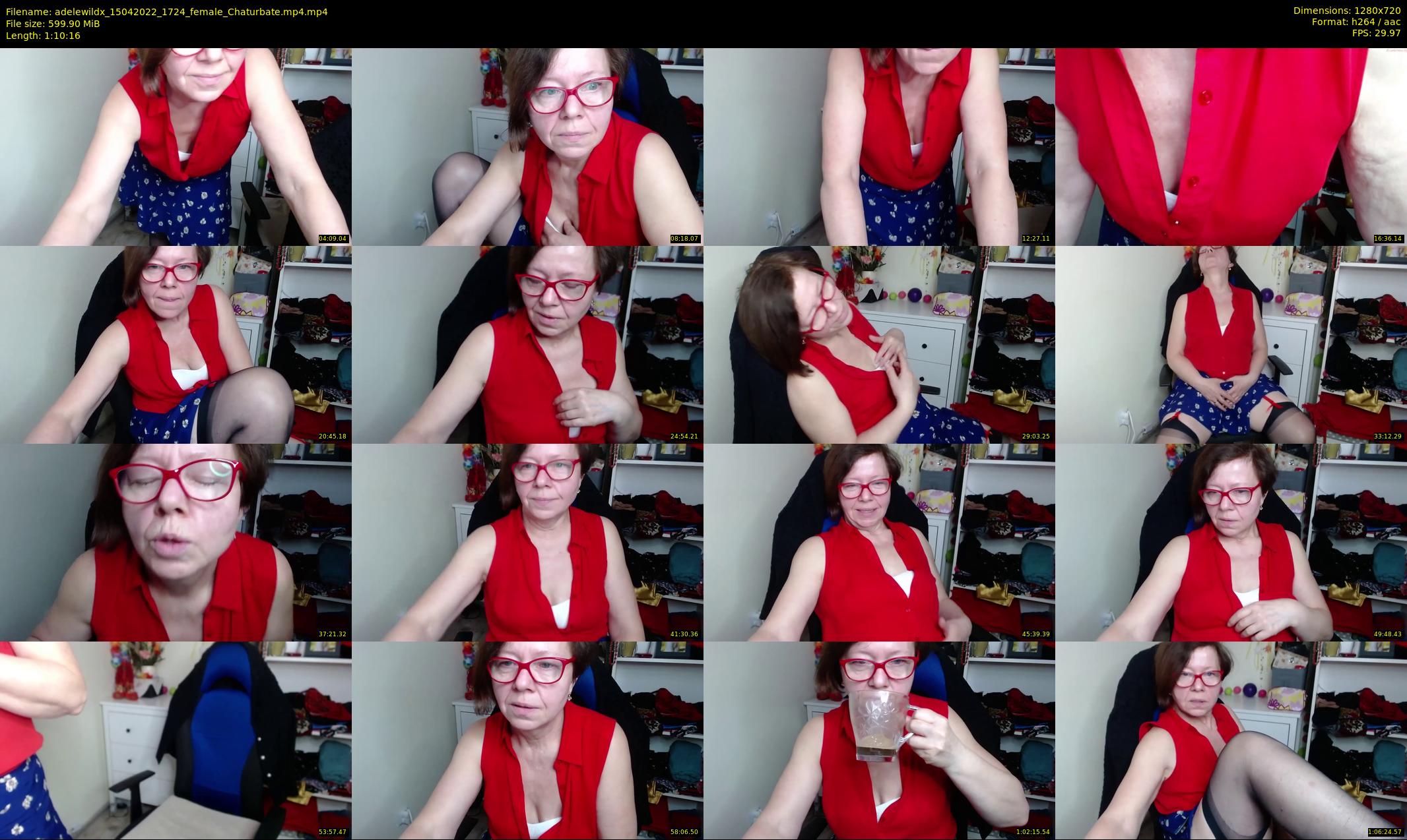 adelewildx — 71 minute Chaturbate female cam show recording, 720p, Apr 15, 2022