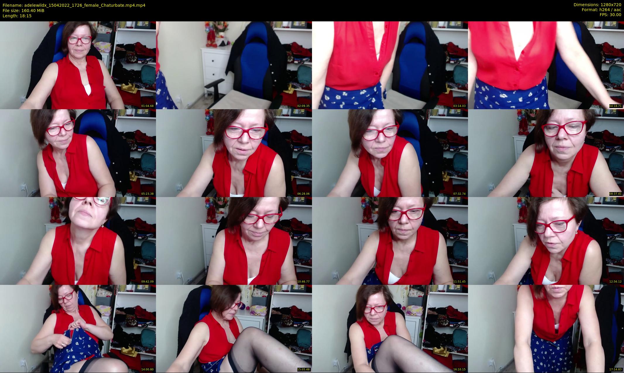 adelewildx — 19 minute Chaturbate female cam show recording, 720p, Apr 15, 2022