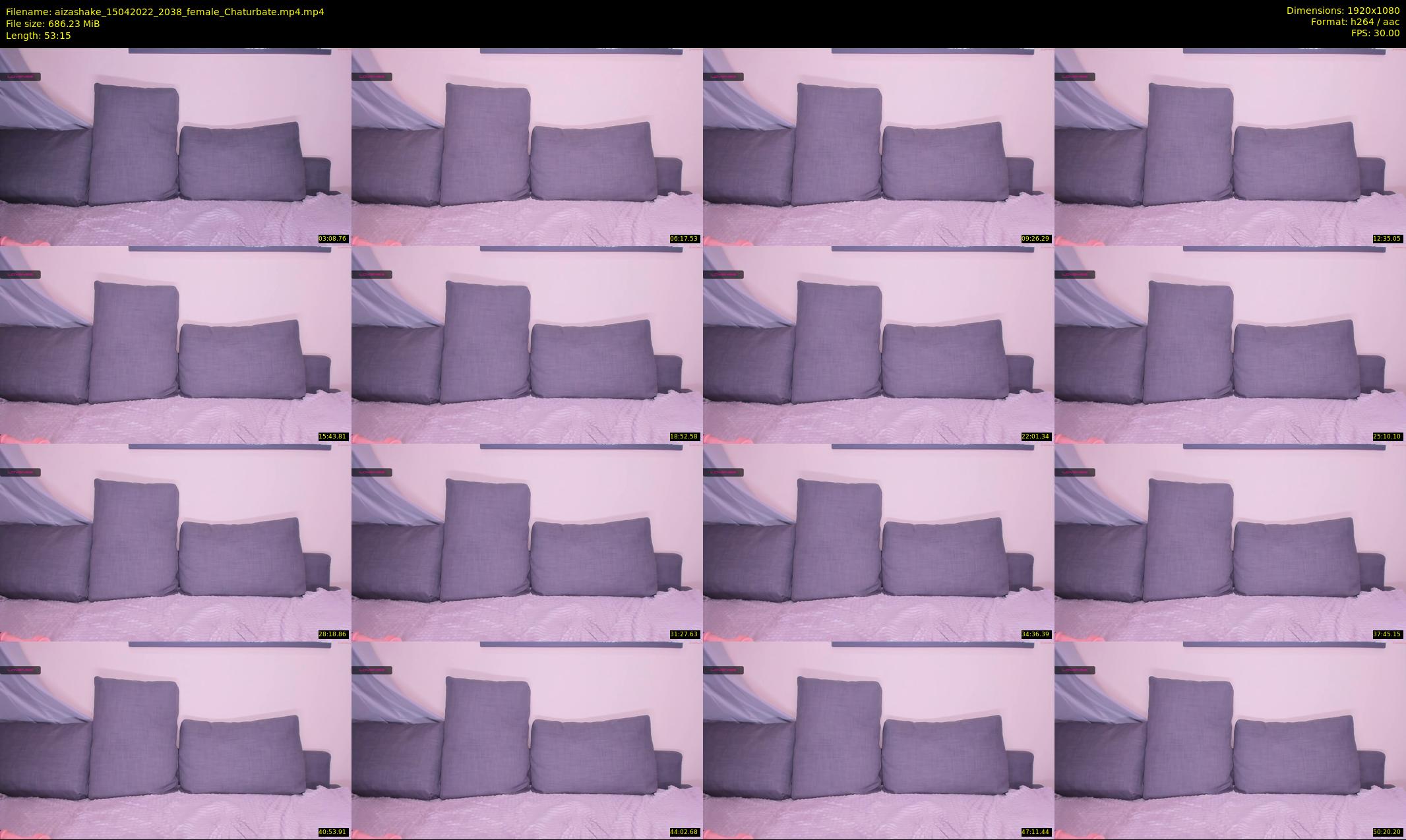 aizashake — 54 minute Chaturbate female cam show recording, 1080p, Apr 15, 2022