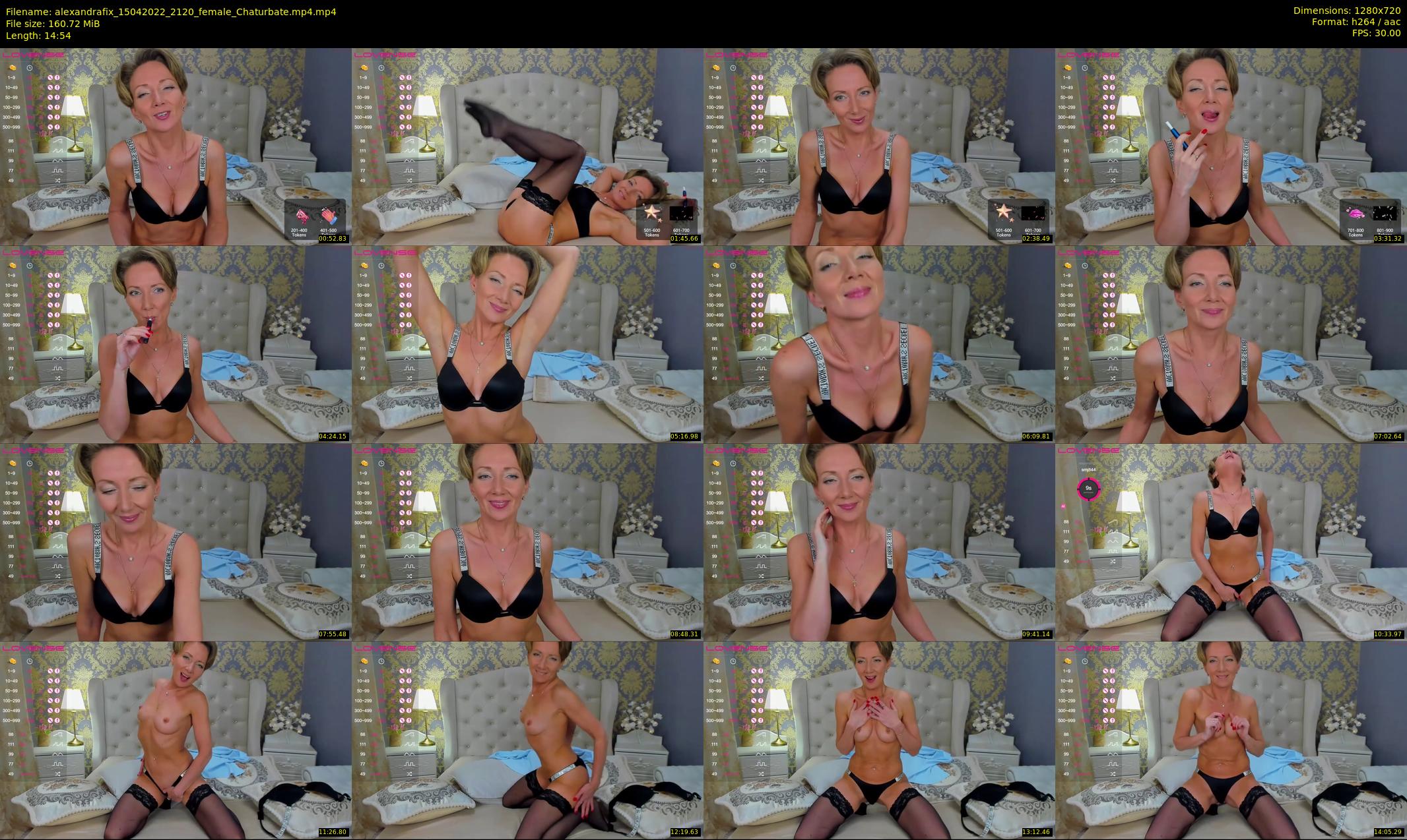 alexandrafix — 15 minute Chaturbate female cam show recording, 720p, Apr 15, 2022