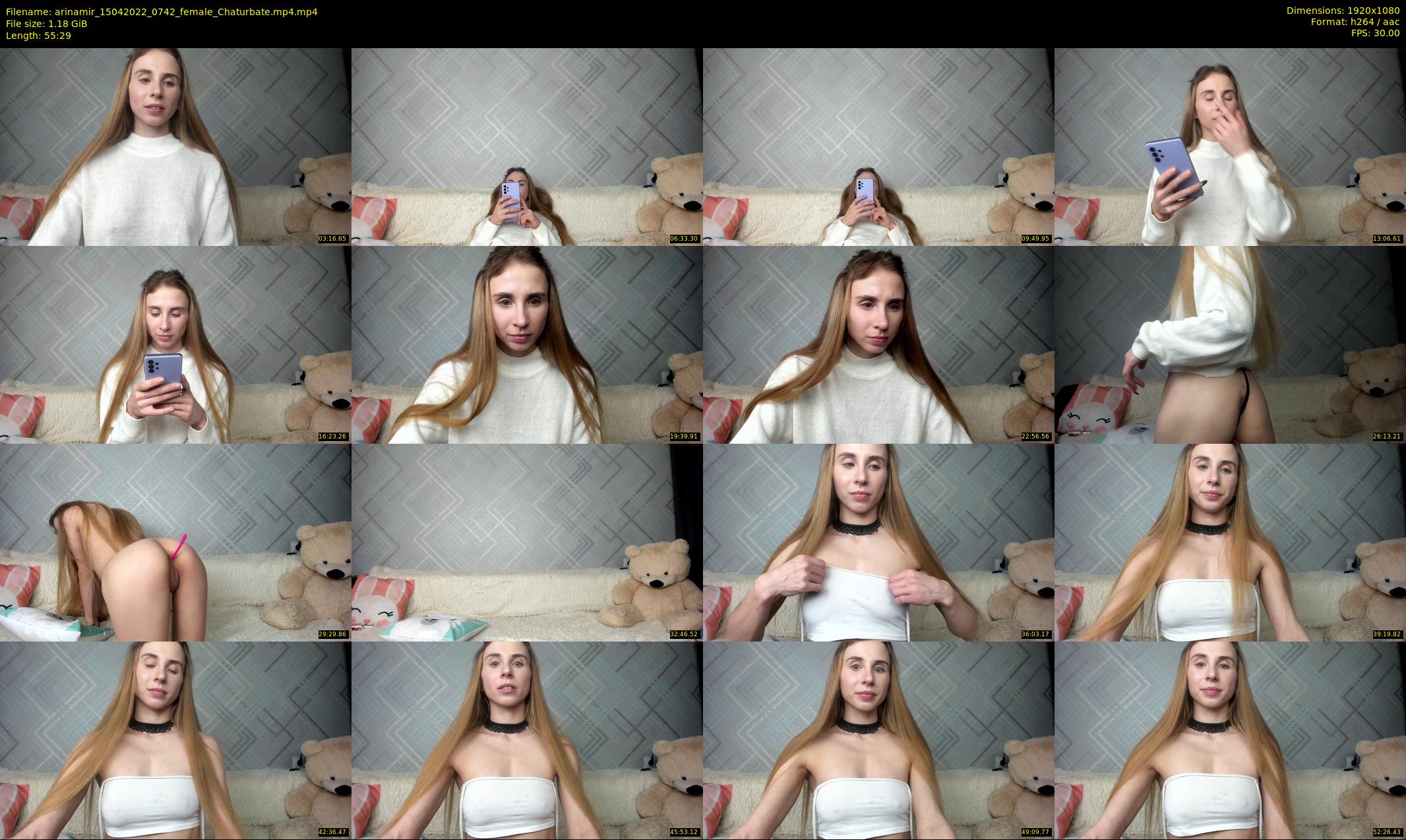 arinamir — 56 minute Chaturbate female cam show recording, 1080p, Apr 15, 2022
