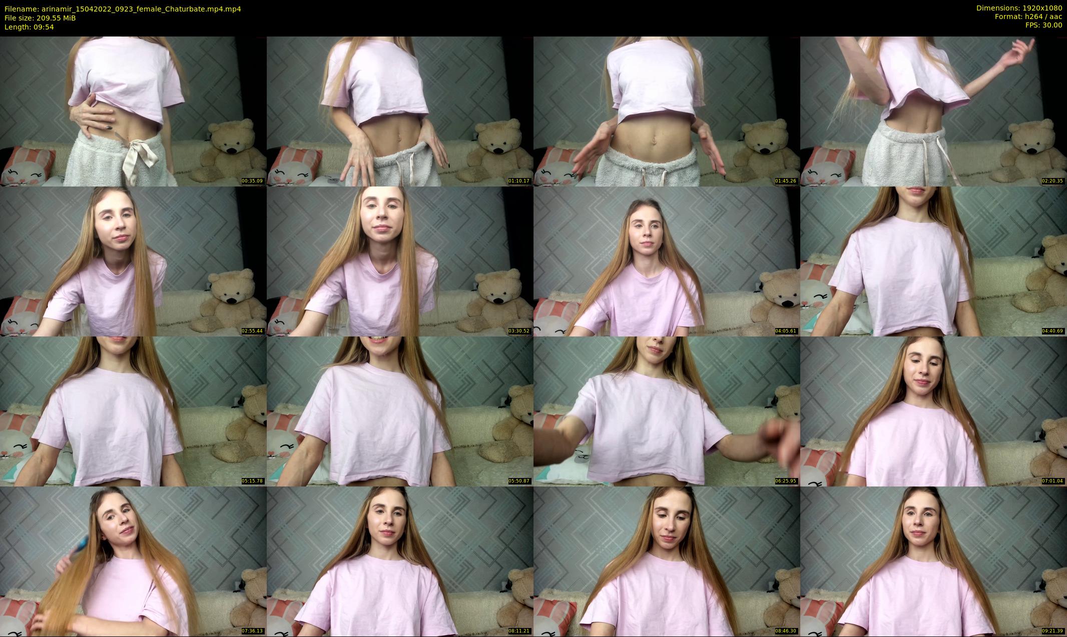 arinamir — 10 minute Chaturbate female cam show recording, 1080p, Apr 15, 2022