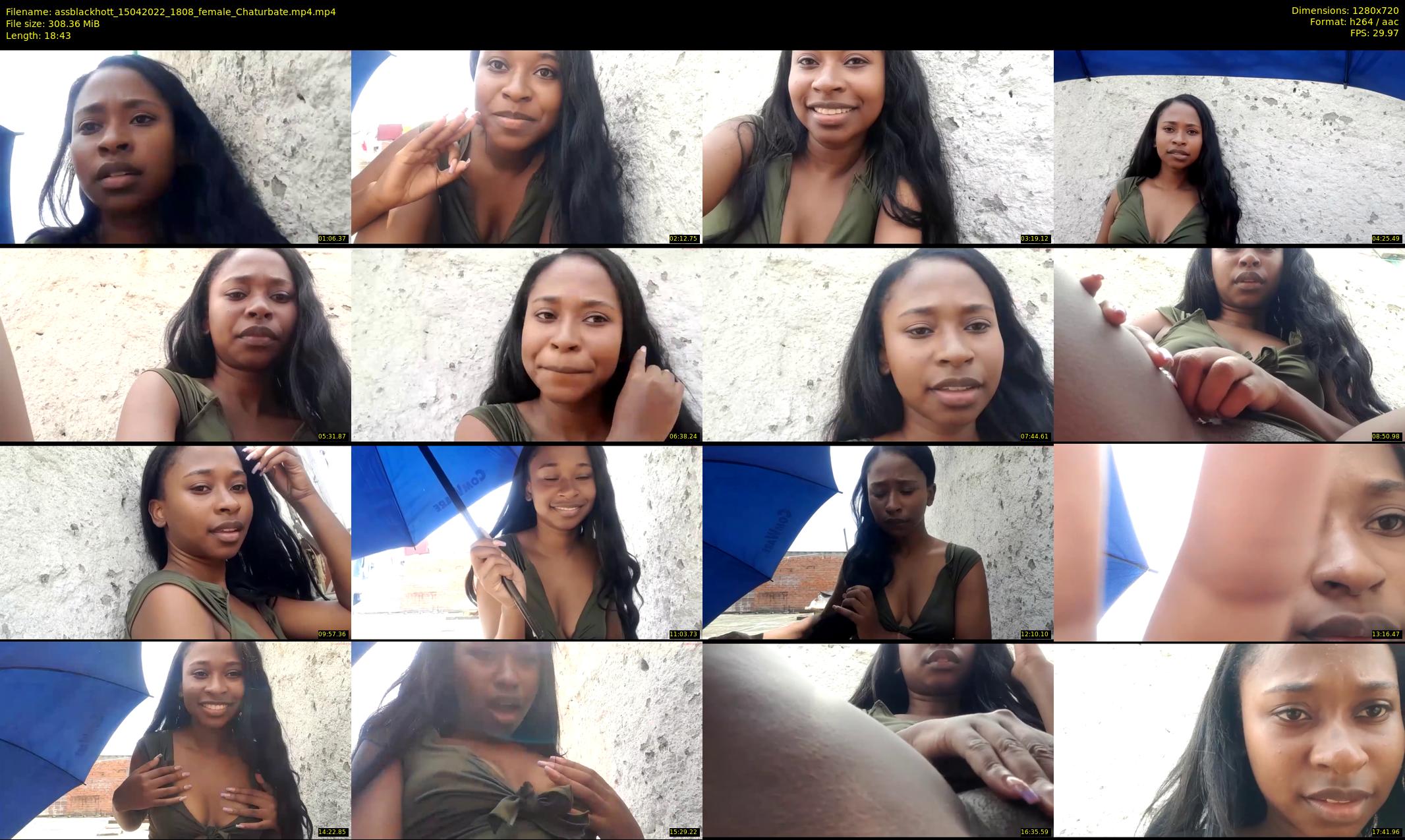 assblackhott — 19 minute Chaturbate female cam show recording, 720p, Apr 15, 2022