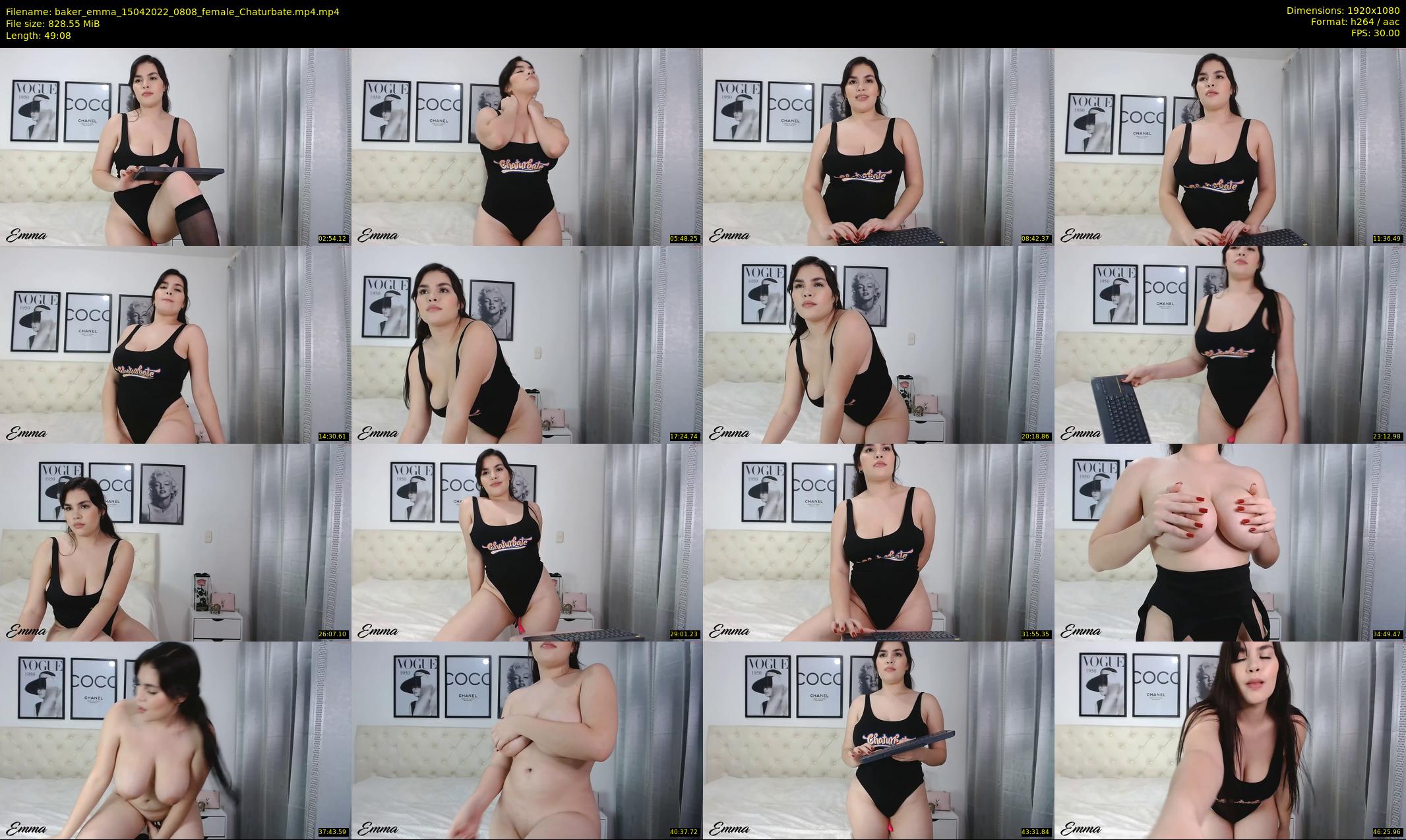 baker_emma — 50 minute Chaturbate female cam show recording, 1080p, Apr 15, 2022