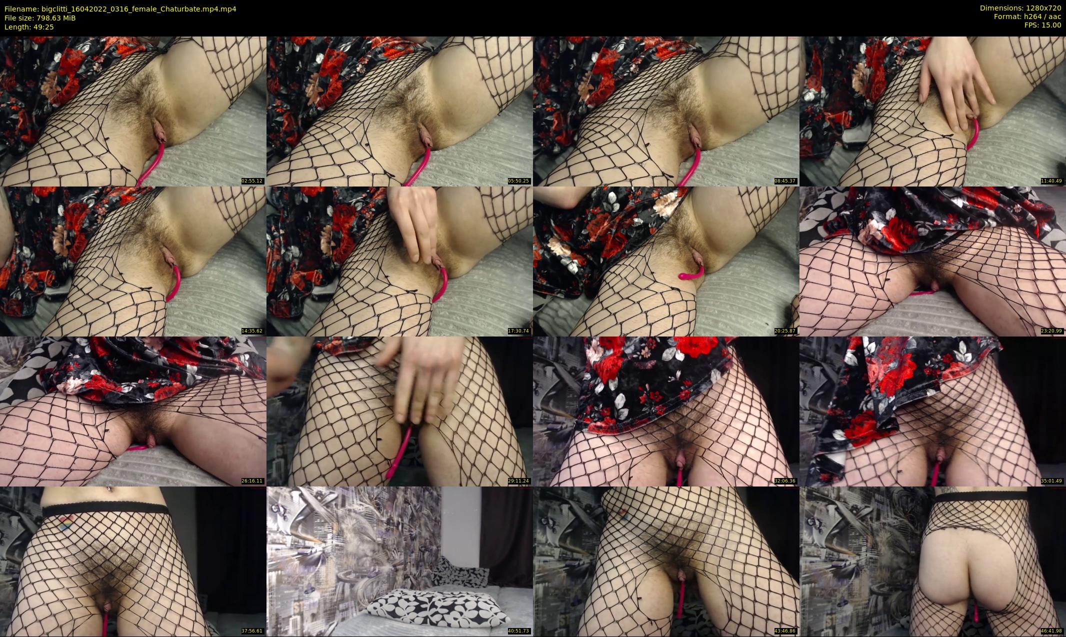 bigclitti — 50 minute Chaturbate female cam show recording, 720p, Apr 16, 2022