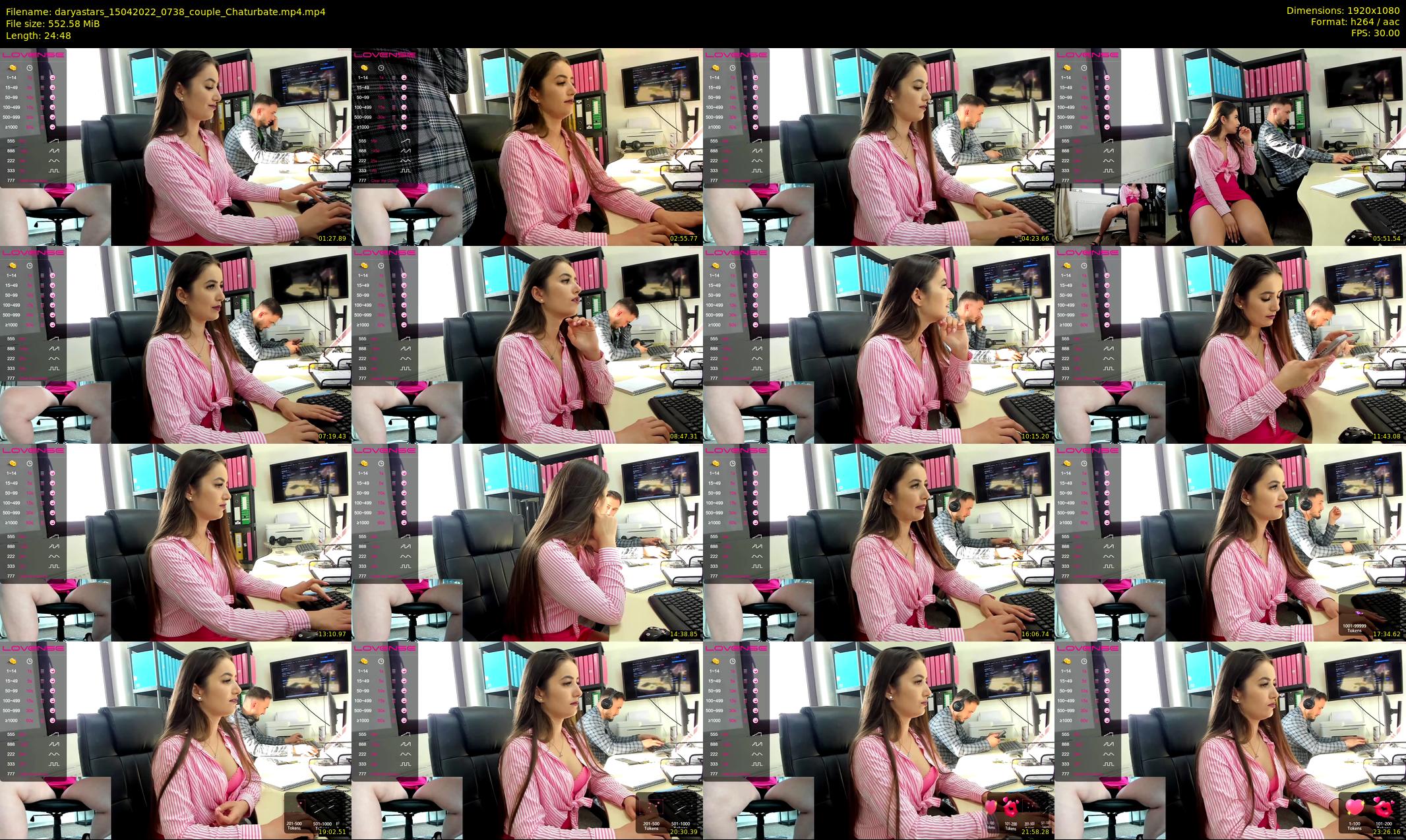 daryastars — 25 minute Chaturbate couple cam show recording, 1080p, Apr 15, 2022