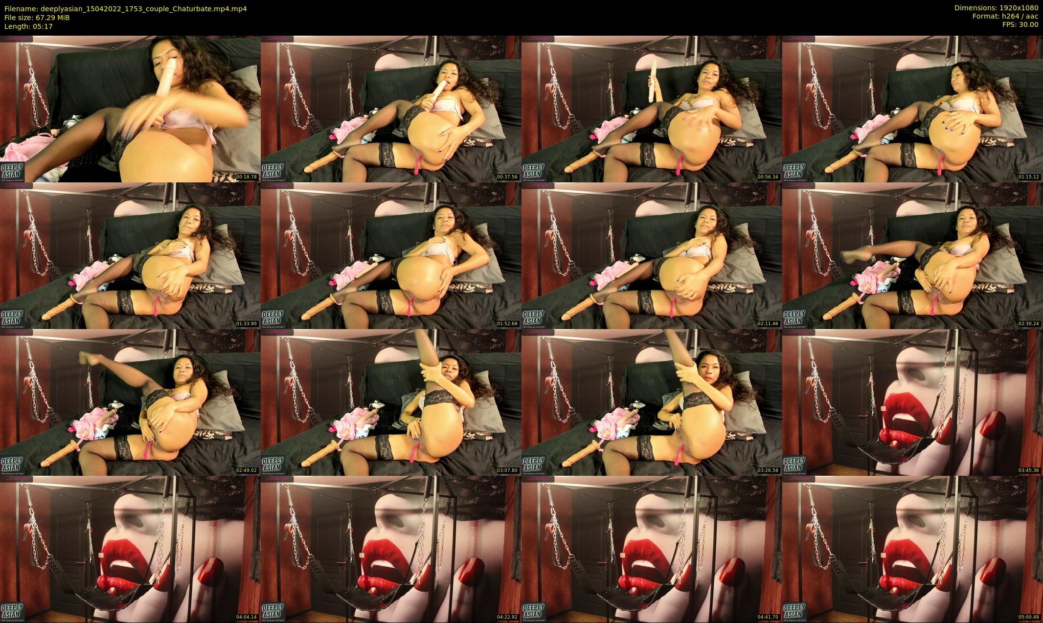 deeplyasian — 6 minute Chaturbate couple cam show recording, 1080p, Apr 15, 2022