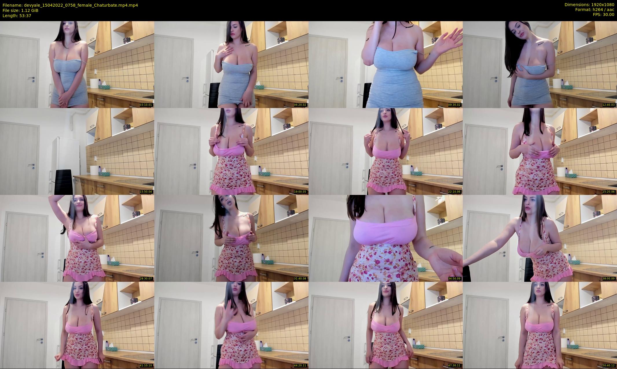 devyale — 54 minute Chaturbate female cam show recording, 1080p, Apr 15, 2022