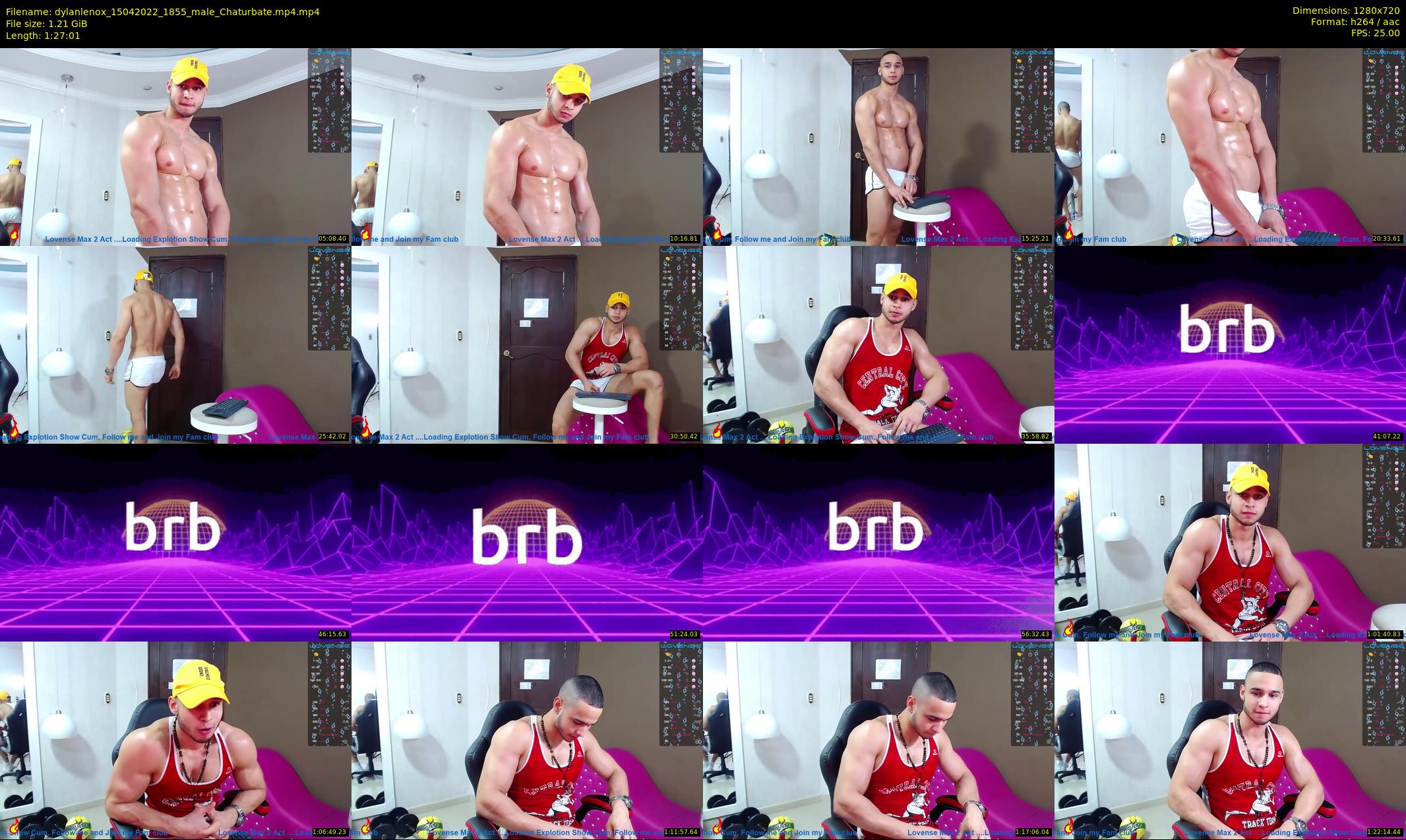 dylanlenox — 88 minute Chaturbate male cam show recording, 720p, Apr 15, 2022