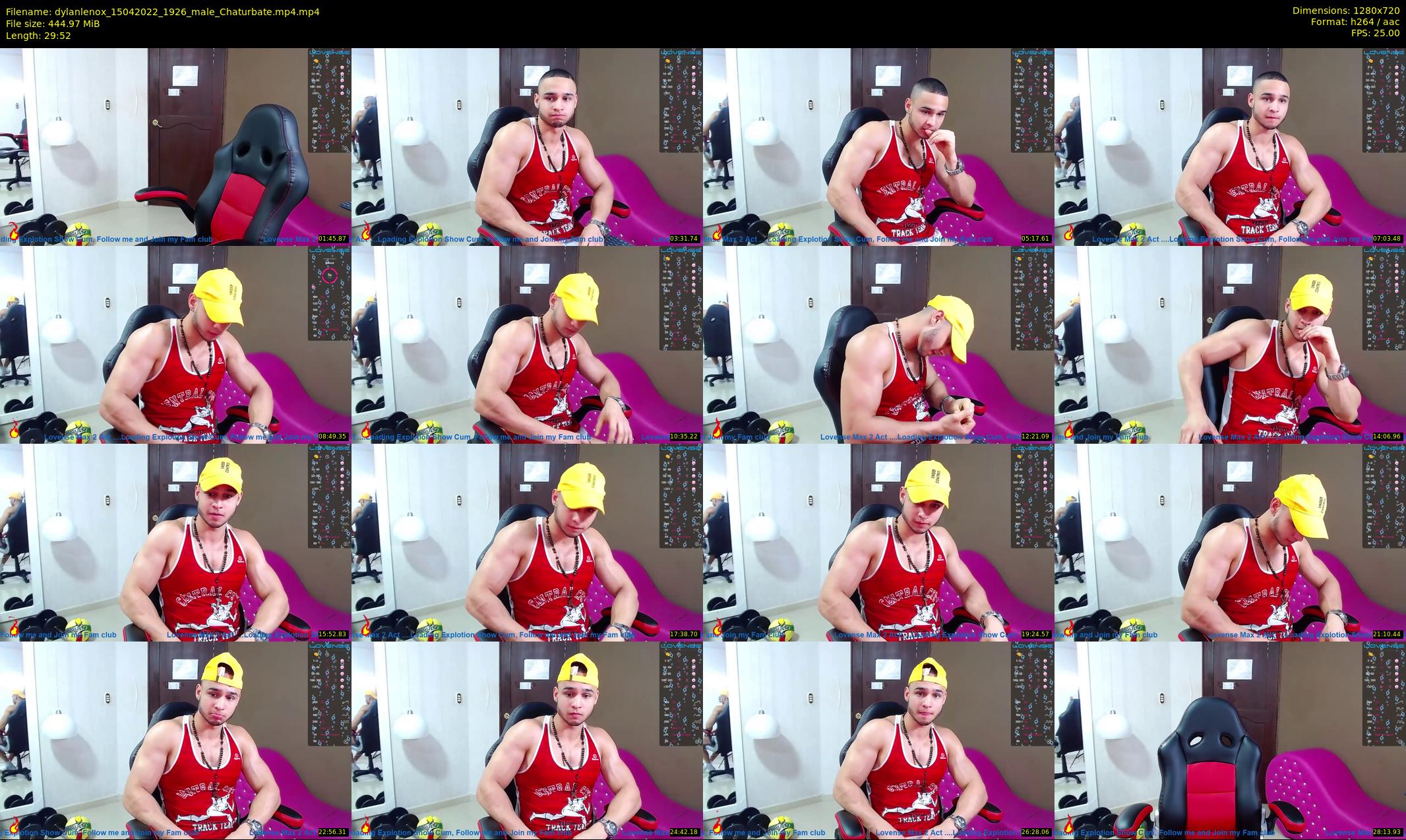 dylanlenox — 30 minute Chaturbate male cam show recording, 720p, Apr 15, 2022