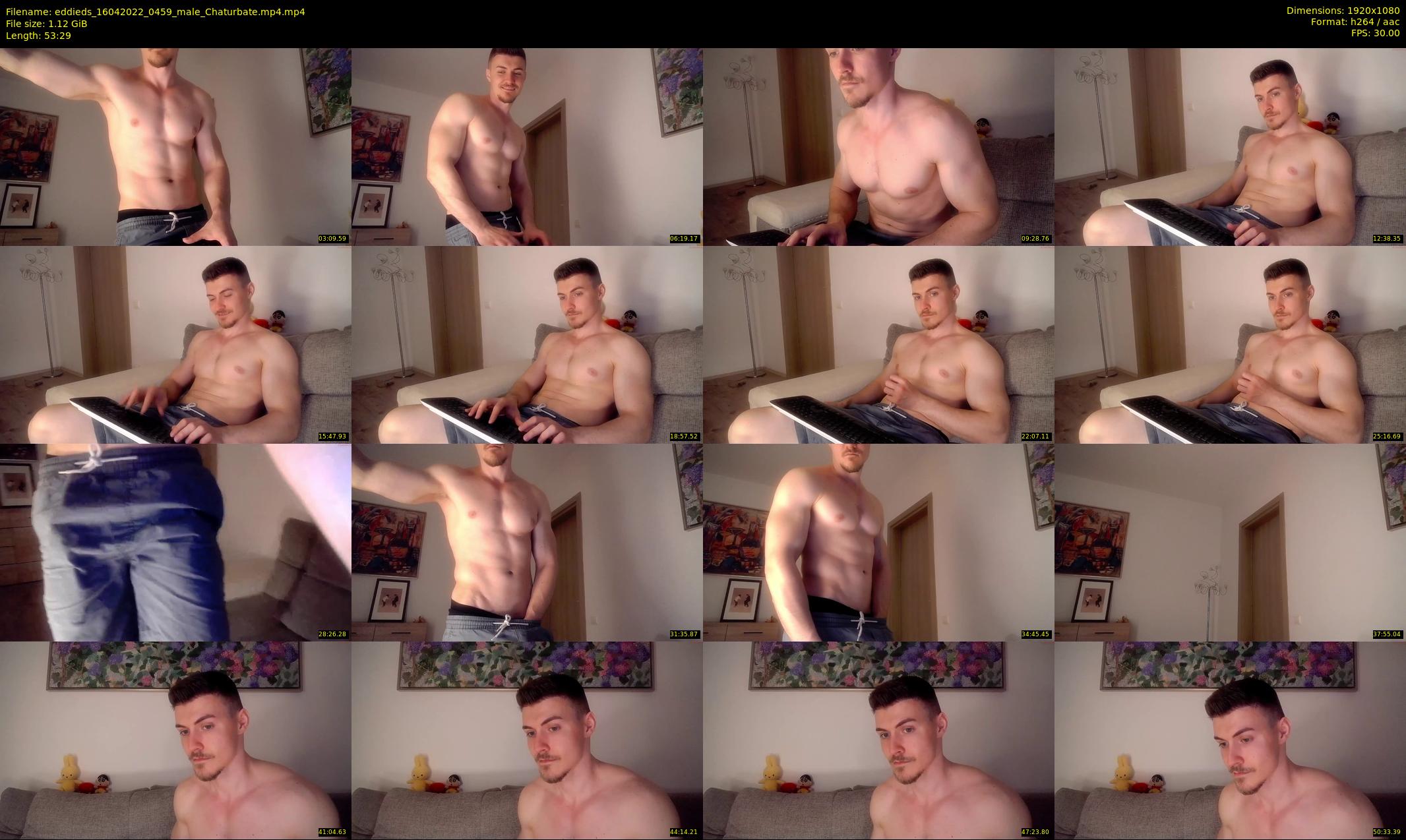eddieds — 54 minute Chaturbate male cam show recording, 1080p, Apr 16, 2022