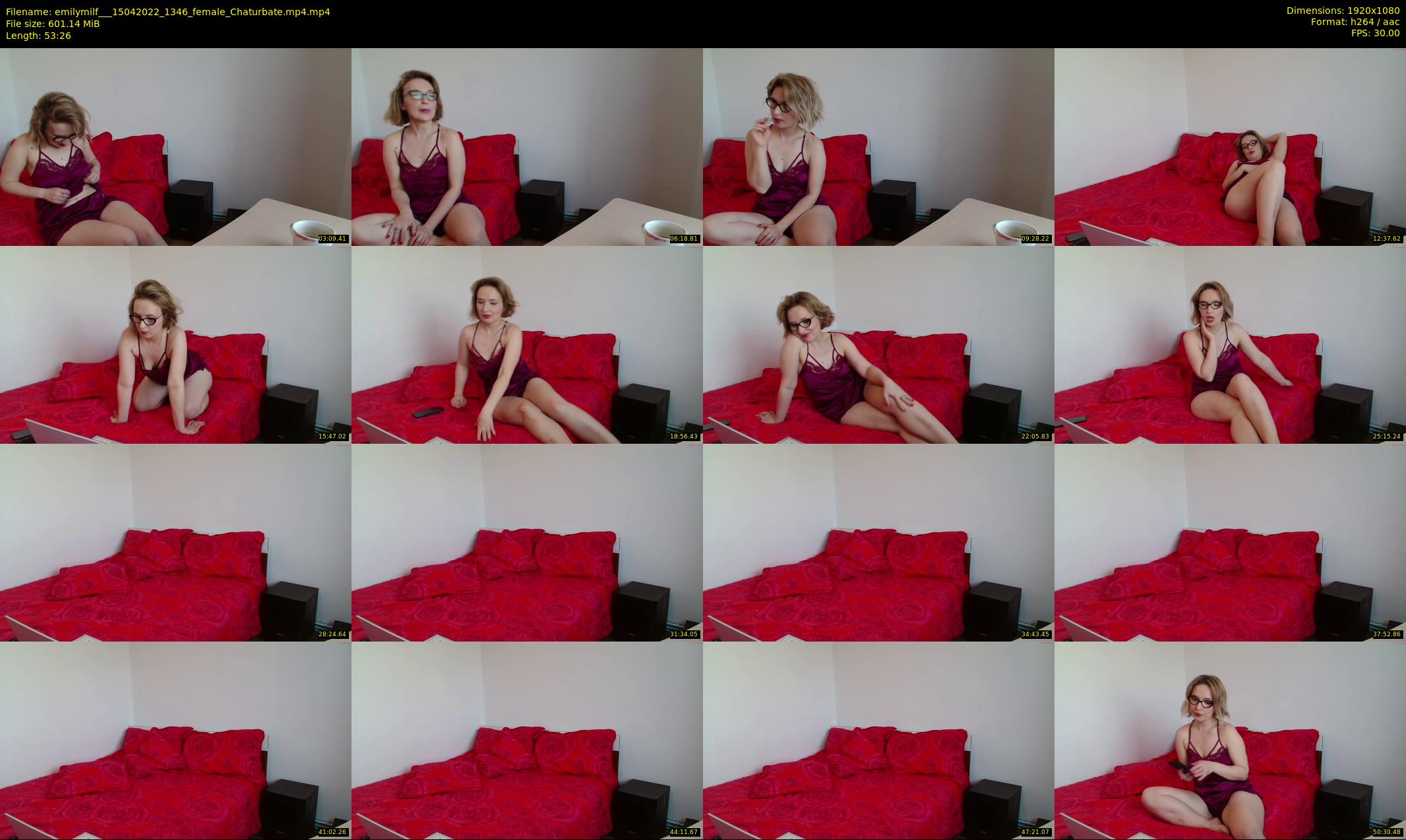 emilymilf__ — 54 minute Chaturbate female cam show recording, 1080p, Apr 15, 2022