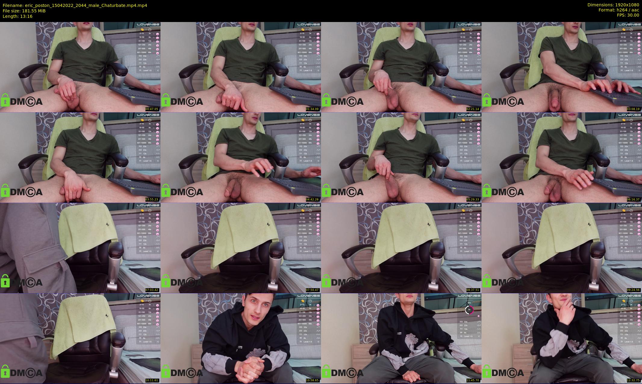 eric_poston — 14 minute Chaturbate male cam show recording, 1080p, Apr 15, 2022