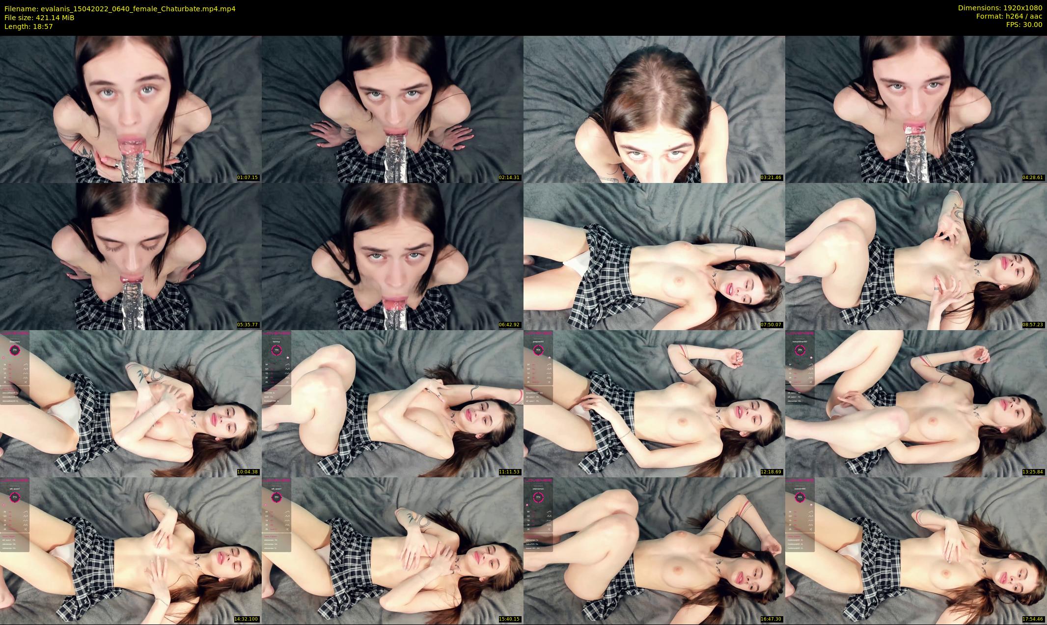 evalanis — 19 minute Chaturbate couple cam show recording, 1080p, Apr 15, 2022