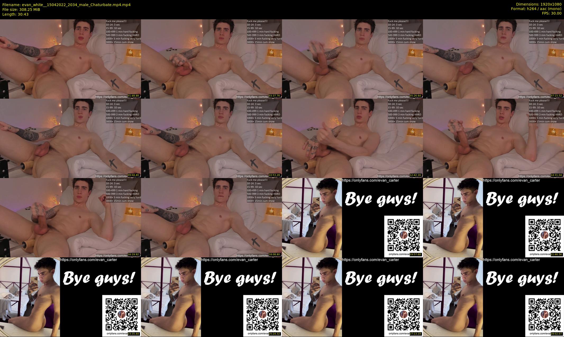 evan_white_ — 31 minute Chaturbate male cam show recording, 1080p, Apr 15, 2022