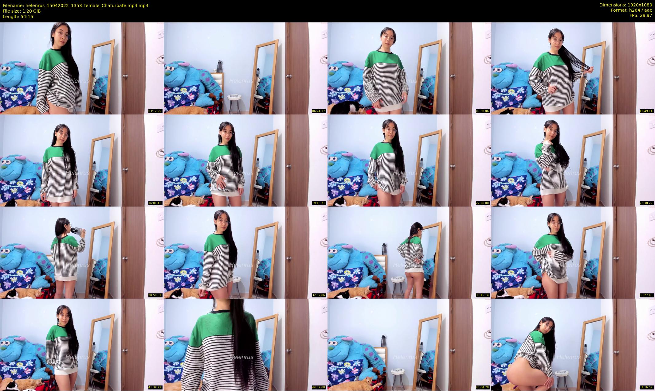 helenrus — 55 minute Chaturbate female cam show recording, 1080p, Apr 15, 2022