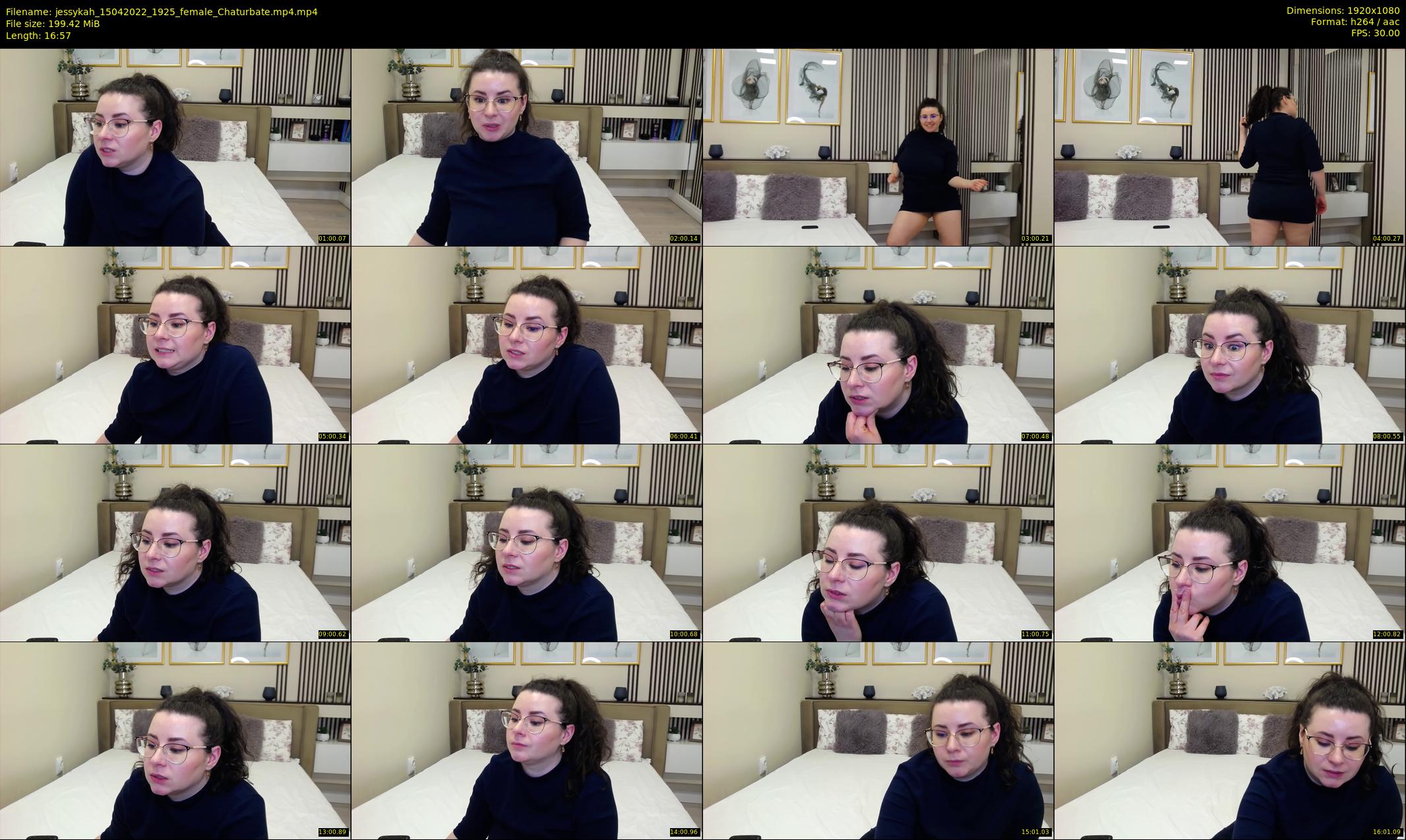 jessykah — 17 minute Chaturbate female cam show recording, 1080p, Apr 15, 2022