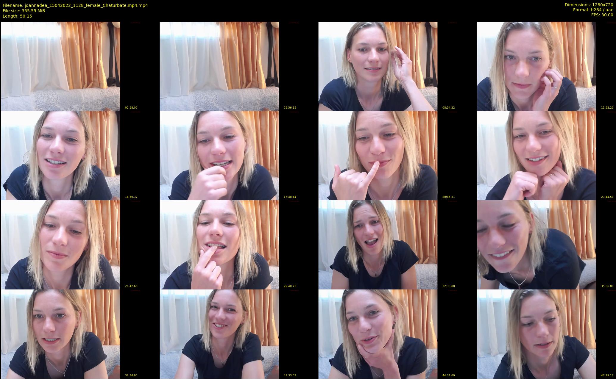 joannadea — 51 minute Chaturbate female cam show recording, 720p, Apr 15, 2022
