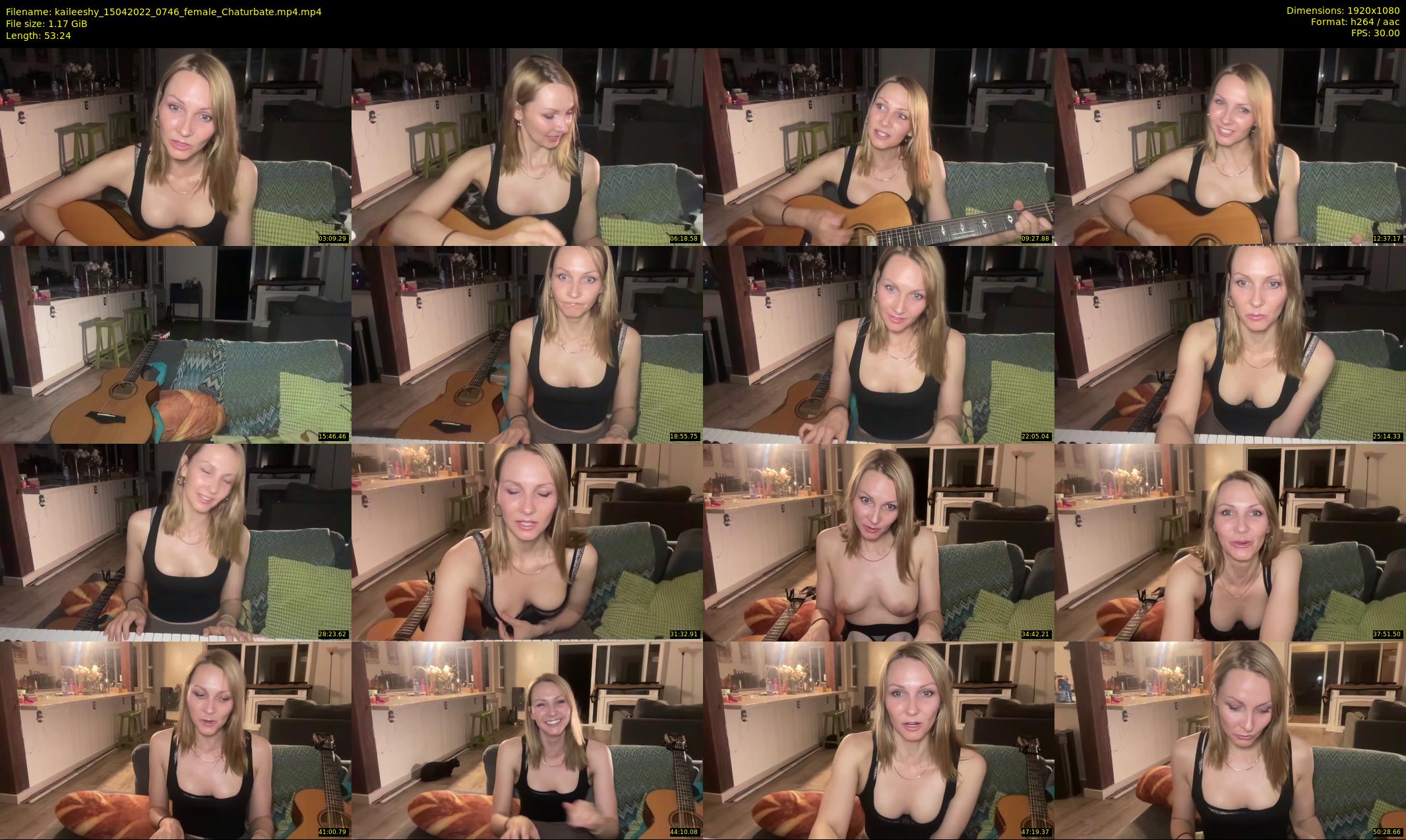 kaileeshy — 54 minute Chaturbate female cam show recording, 1080p, Apr 15, 2022
