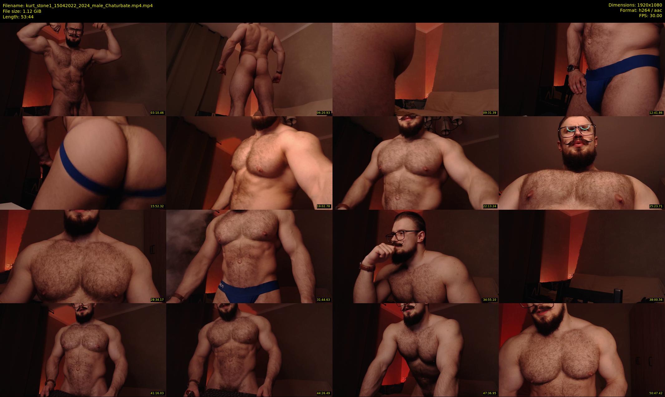 kurt_stone1 — 54 minute Chaturbate male cam show recording, 1080p, Apr 15, 2022