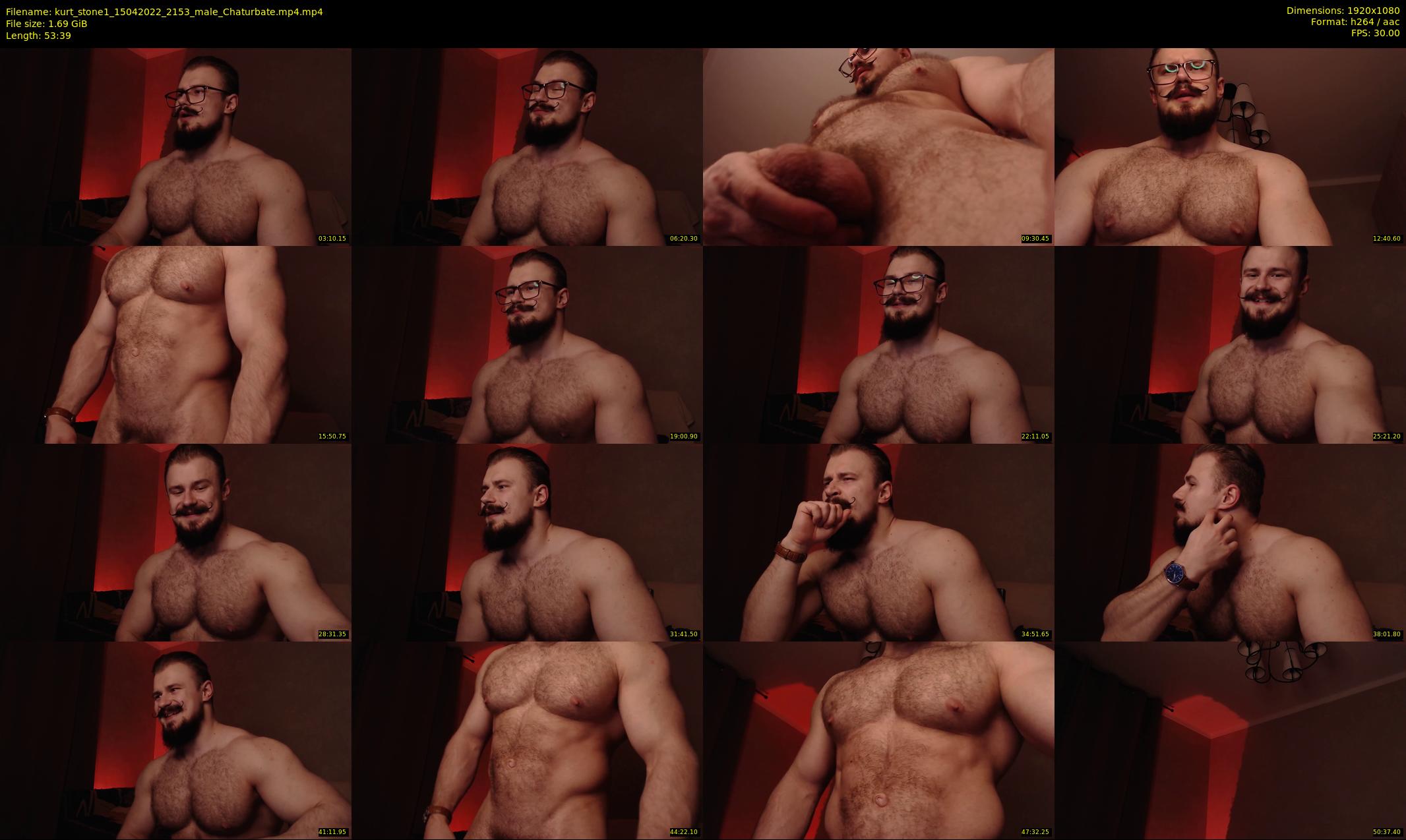 kurt_stone1 — 54 minute Chaturbate male cam show recording, 1080p, Apr 15, 2022