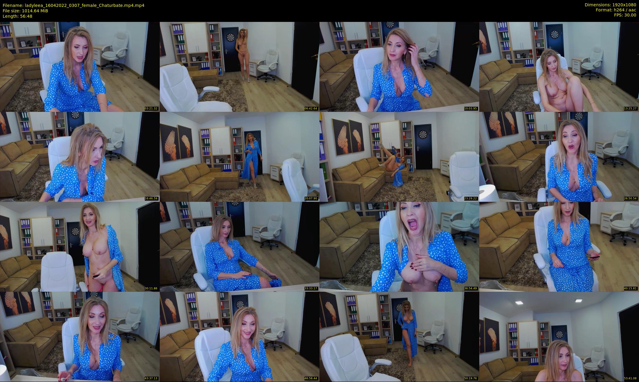 ladyleea — 57 minute Chaturbate female cam show recording, 1080p, Apr 16, 2022