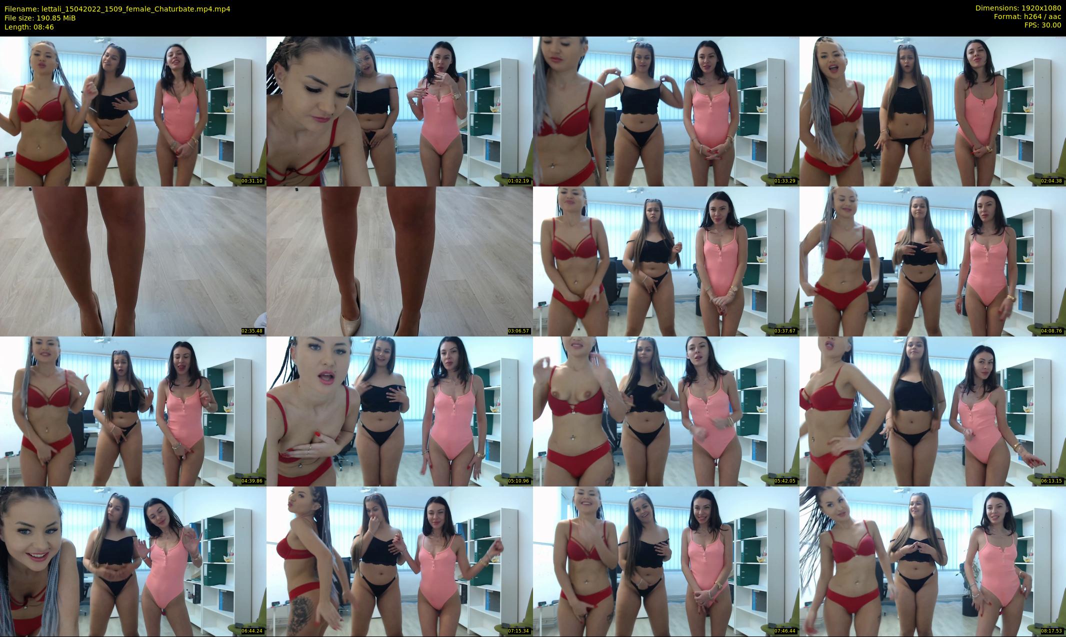 lettali — 9 minute Chaturbate female cam show recording, 1080p, Apr 15, 2022
