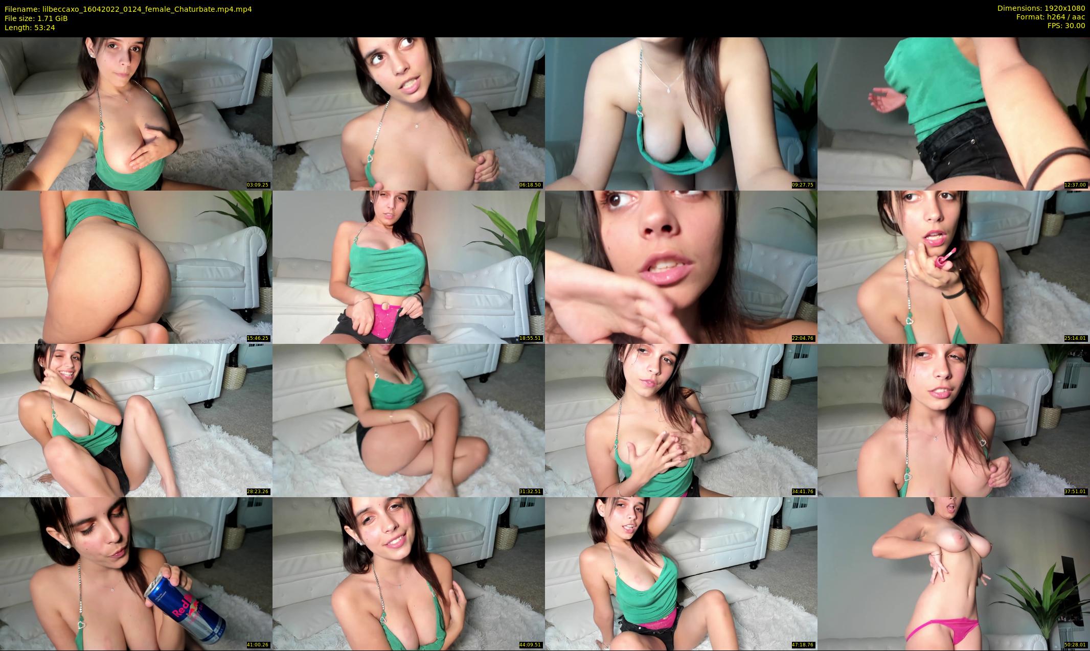 lilbeccaxo — 54 minute Chaturbate female cam show recording, 1080p, Apr 16, 2022