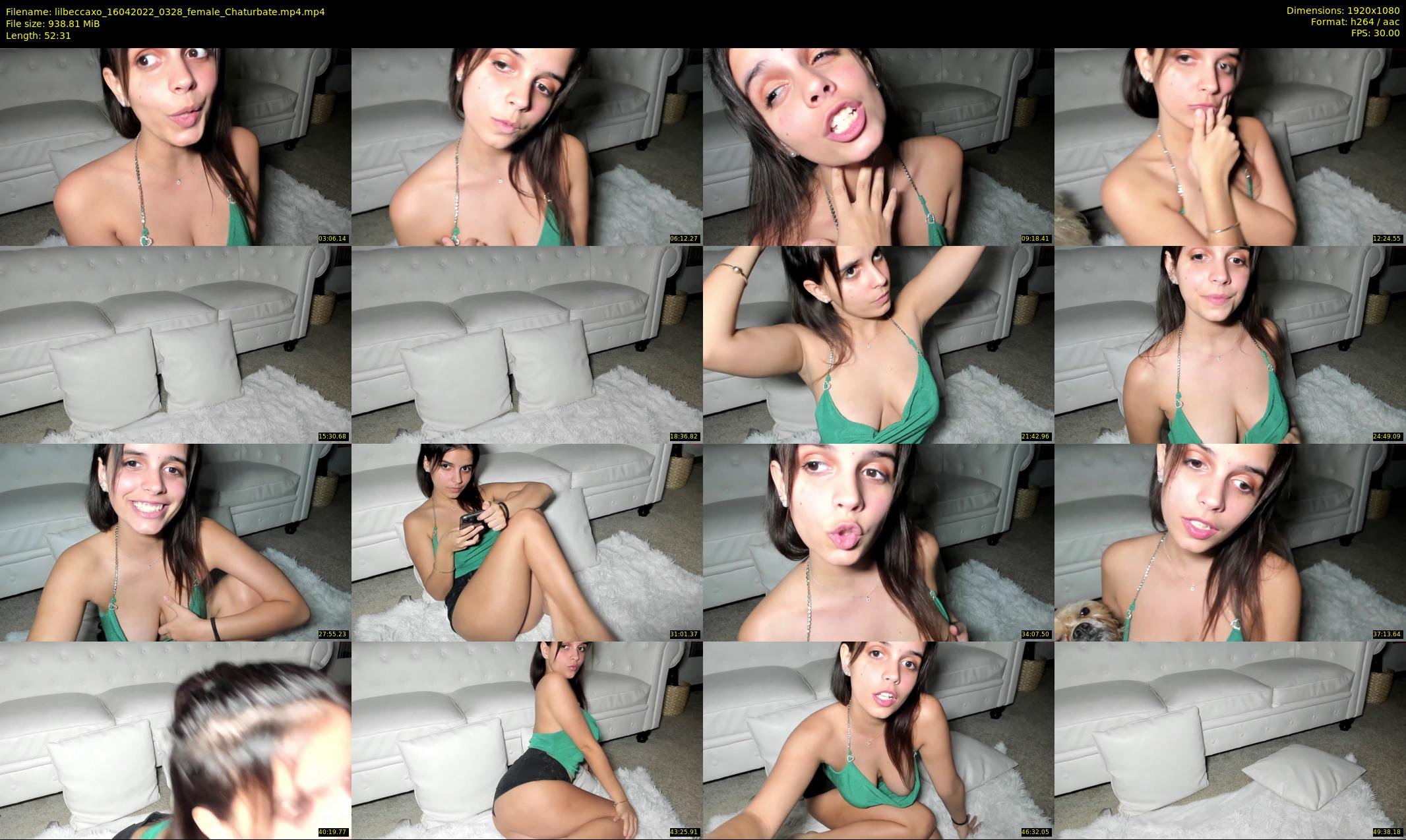 lilbeccaxo — 53 minute Chaturbate female cam show recording, 1080p, Apr 16, 2022