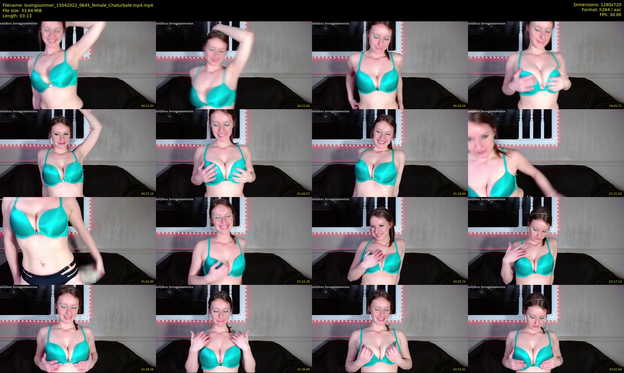 lovingsummer — 4 minute Chaturbate female cam show recording, 720p, Apr 15, 2022