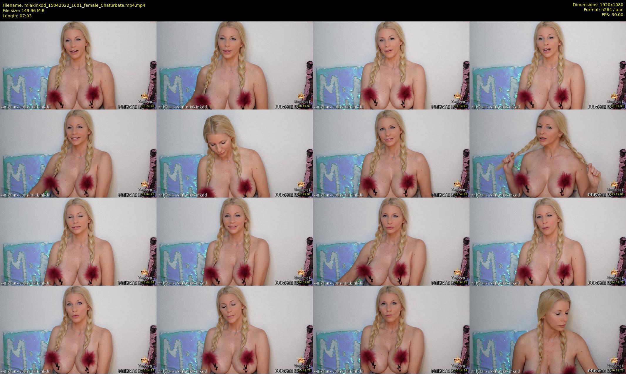 miakinkdd — 8 minute Chaturbate female cam show recording, 1080p, Apr 15, 2022