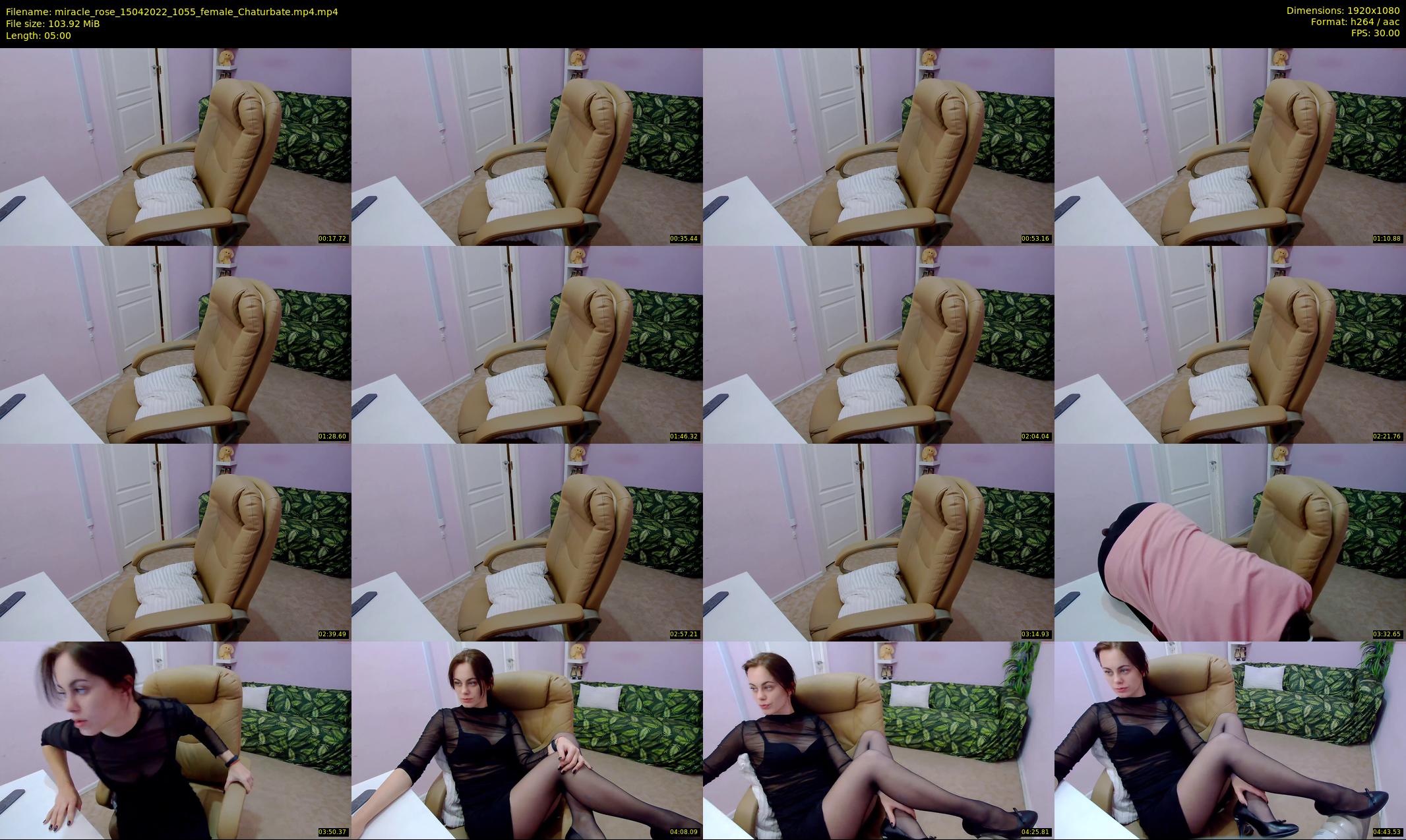 miracle_rose — 5 minute Chaturbate female cam show recording, 1080p, Apr 15, 2022