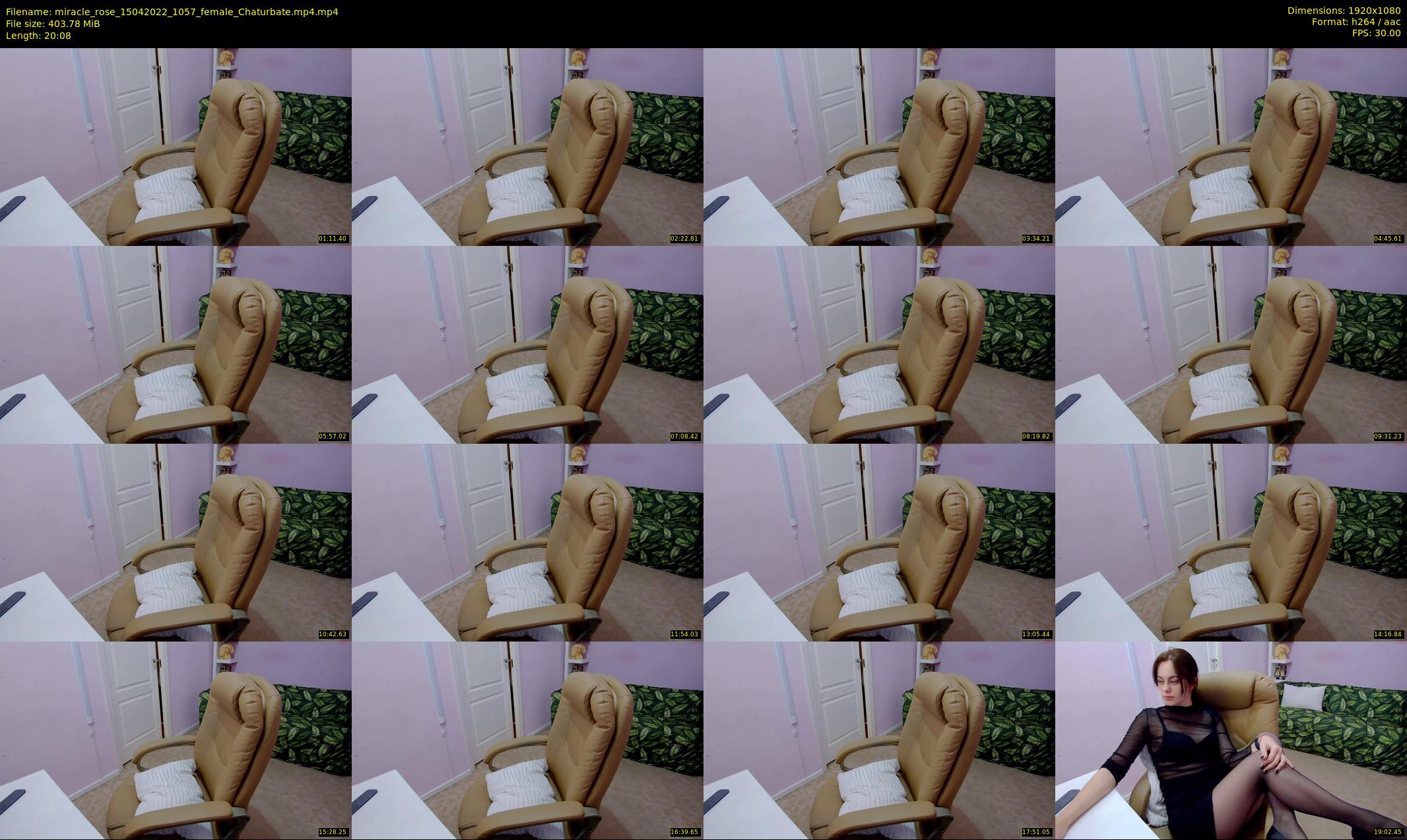 miracle_rose — 21 minute Chaturbate female cam show recording, 1080p, Apr 15, 2022