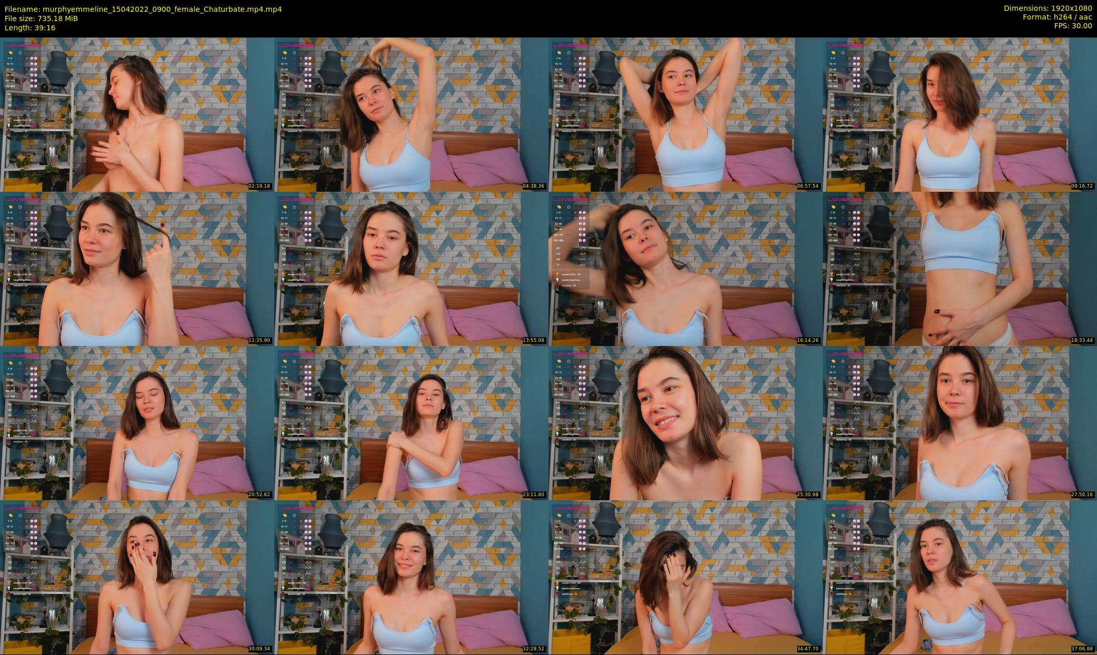 murphyemmeline — 40 minute Chaturbate female cam show recording, 1080p, Apr 15, 2022