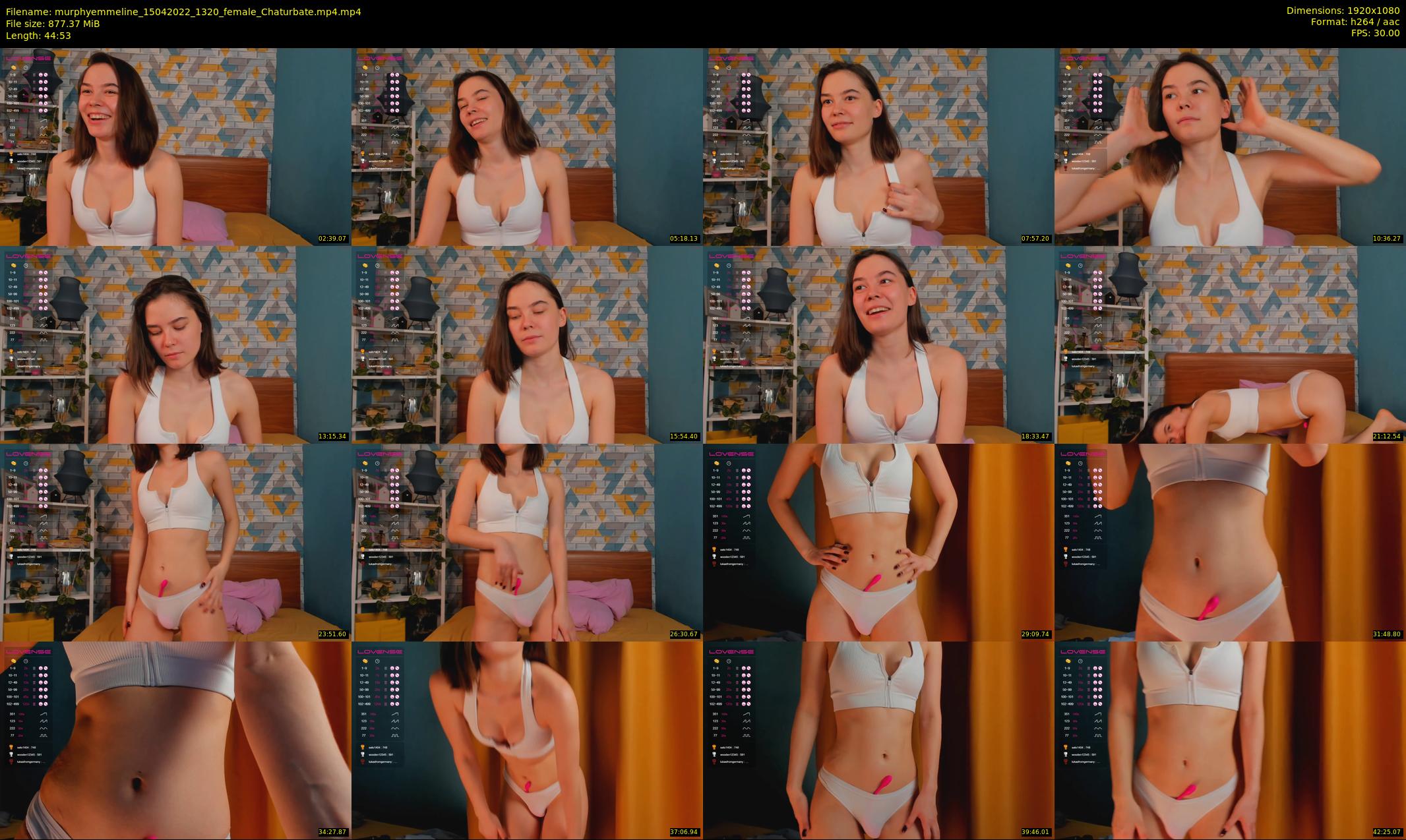 murphyemmeline — 45 minute Chaturbate female cam show recording, 1080p, Apr 15, 2022